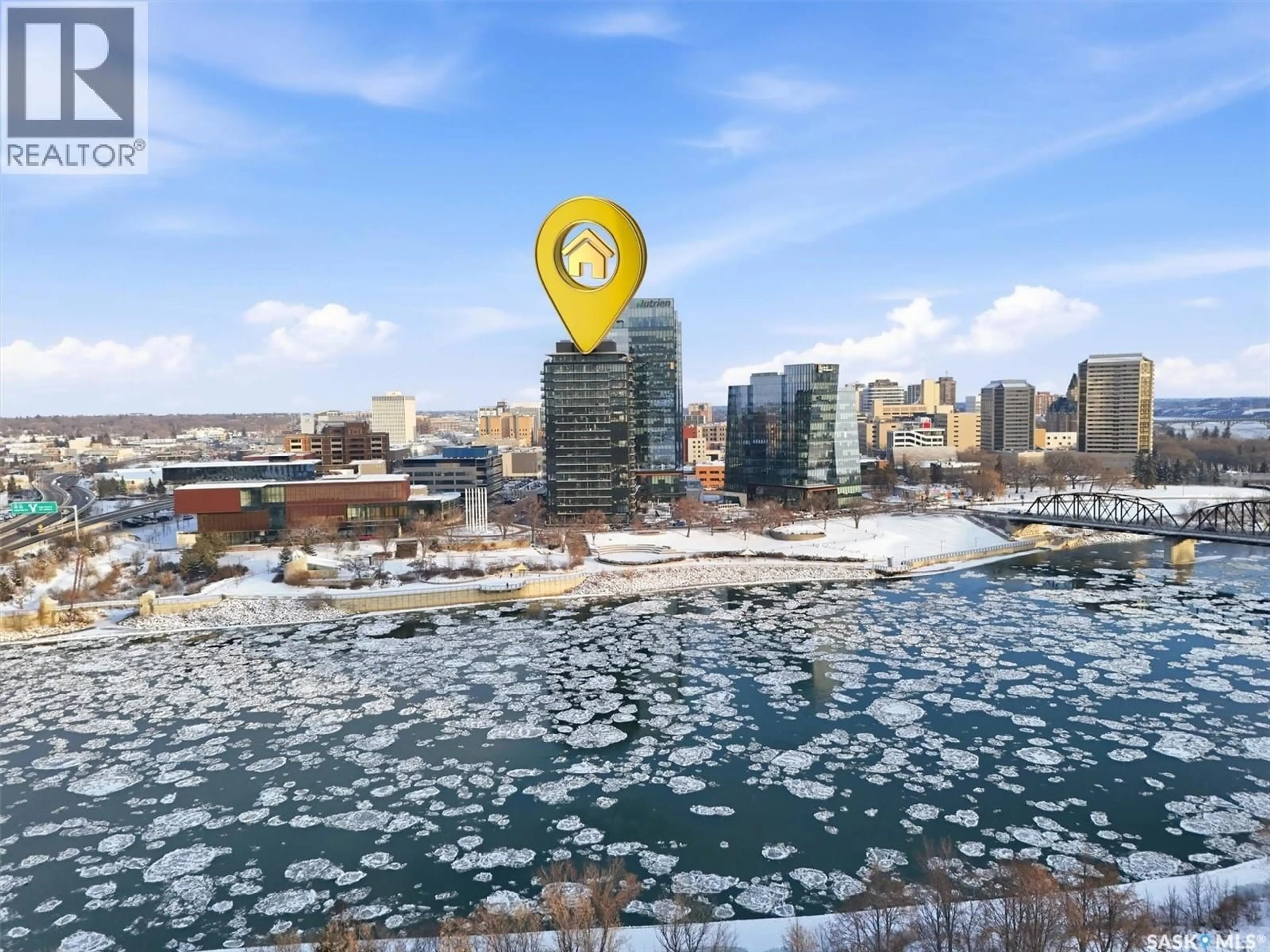 Picture of a map for 490 - 1505 2ND AVENUE, Saskatoon Saskatchewan S7K4H5