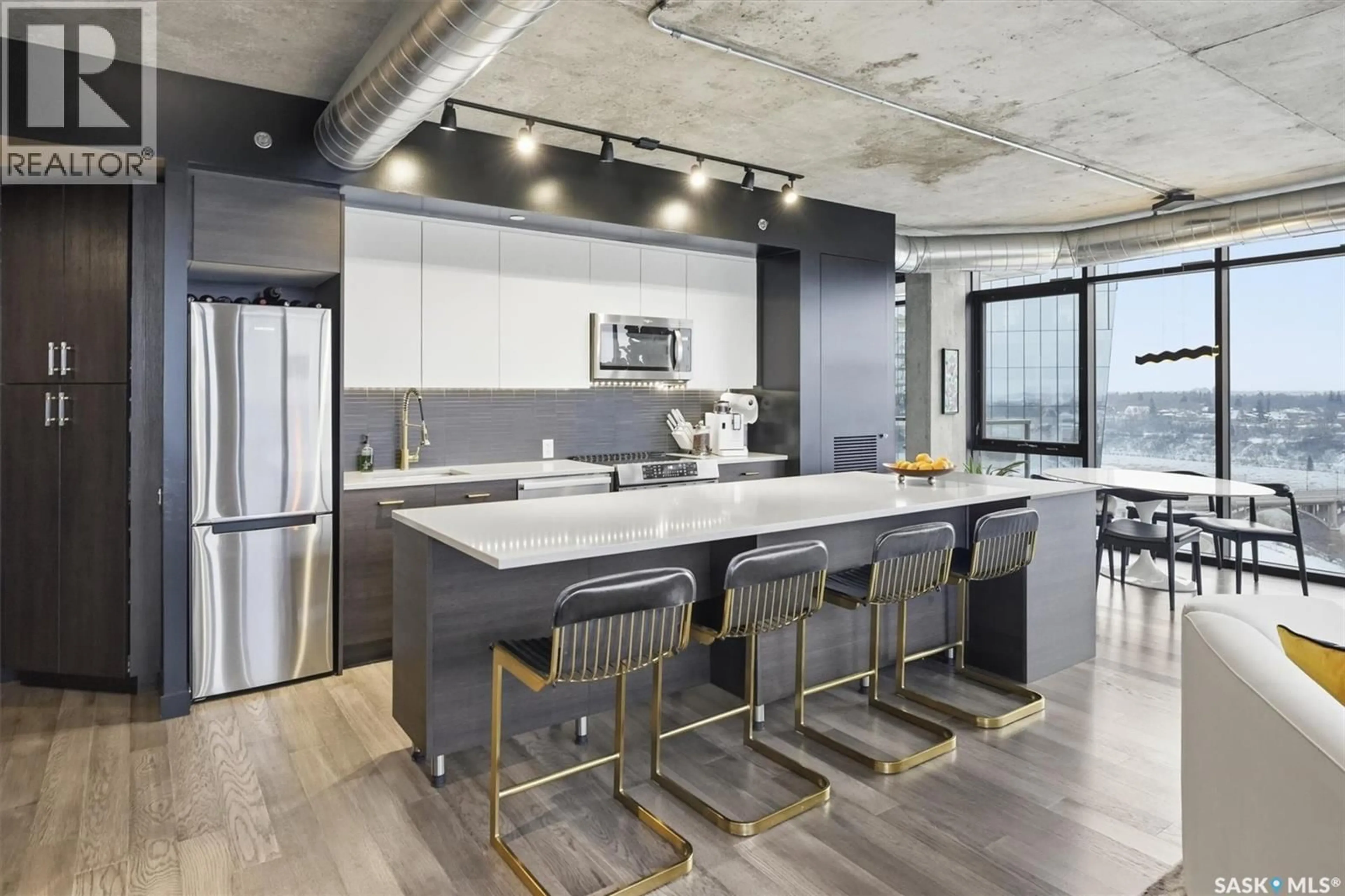 Open concept kitchen, unknown for 490 - 1505 2ND AVENUE, Saskatoon Saskatchewan S7K4H5