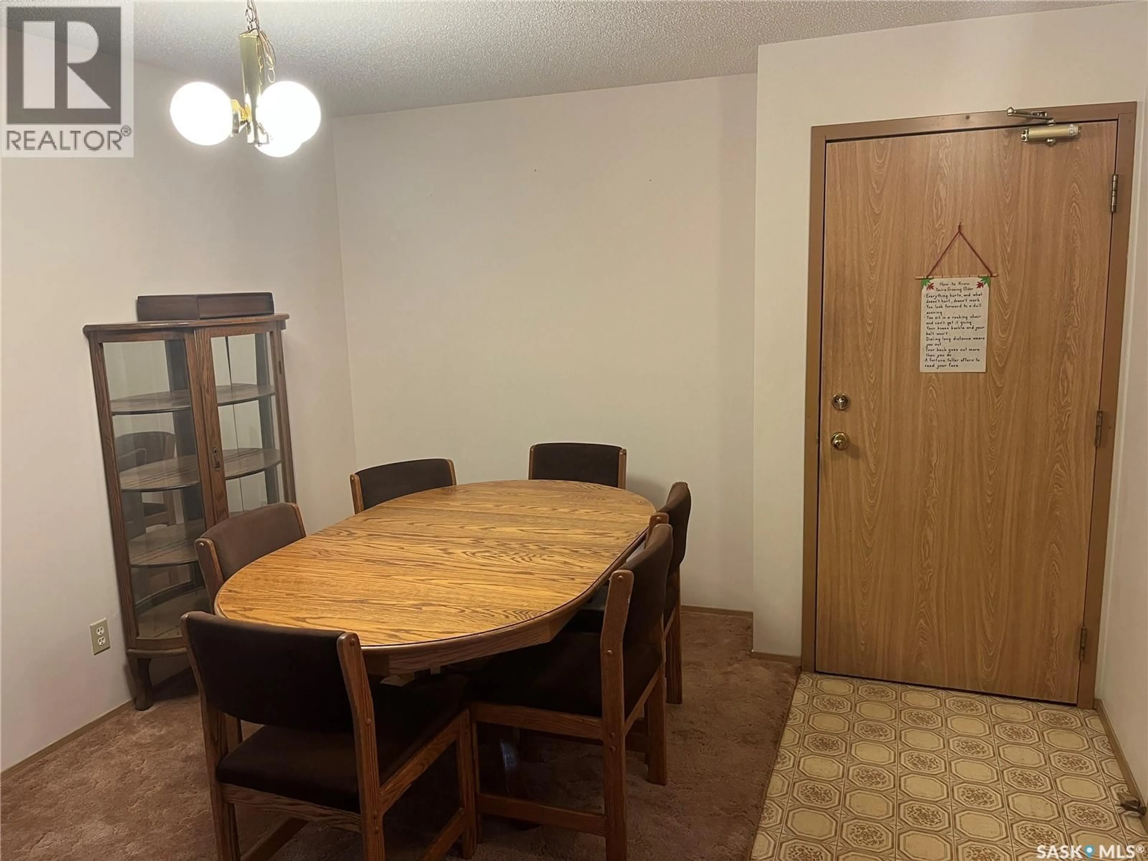 Dining room, unknown for NE - 102 115 8TH STREET, Weyburn Saskatchewan S4H1E1