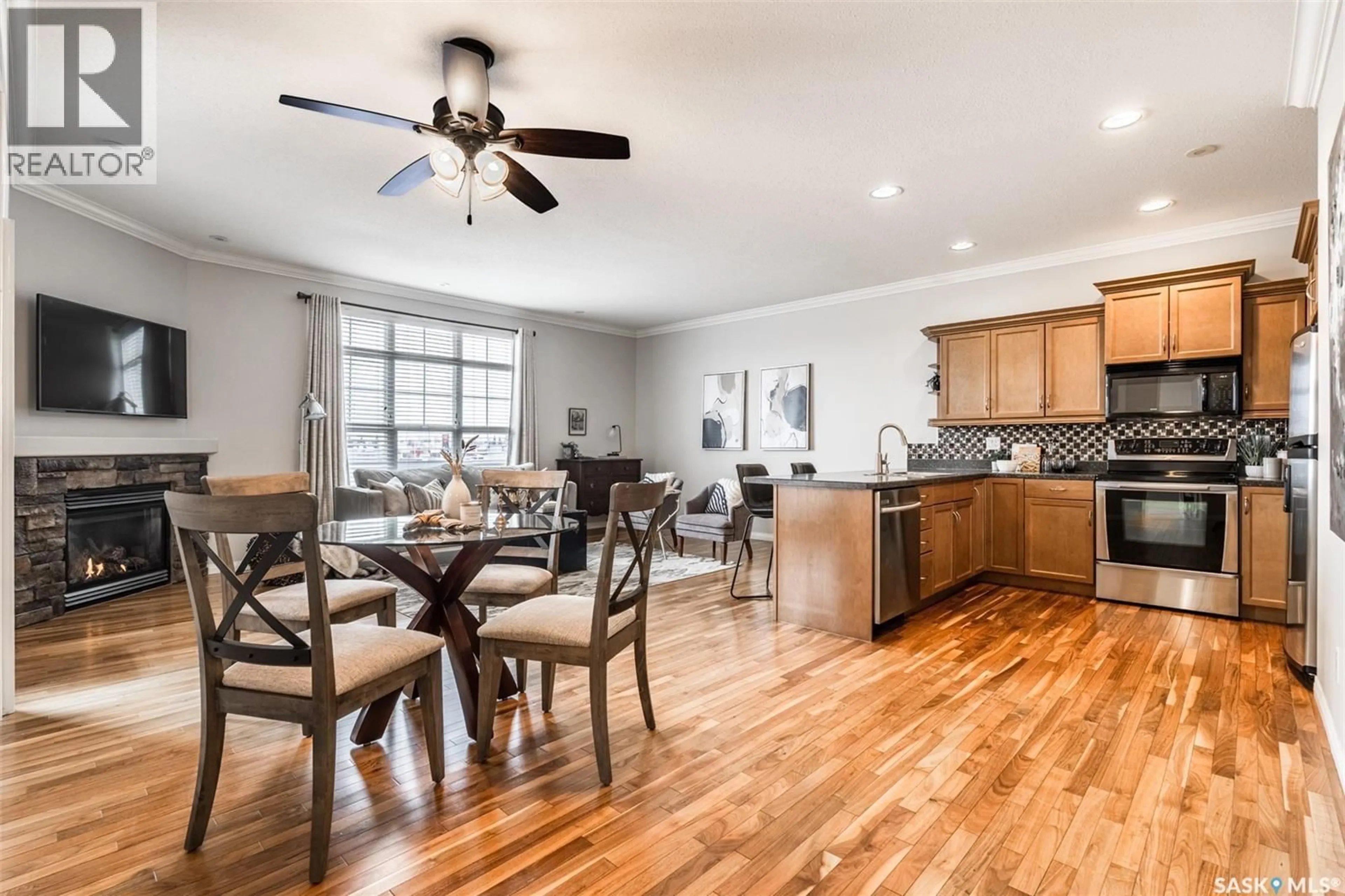 Open concept kitchen, unknown for 203 - 218 HEATH AVENUE, Saskatoon Saskatchewan S7S0A1