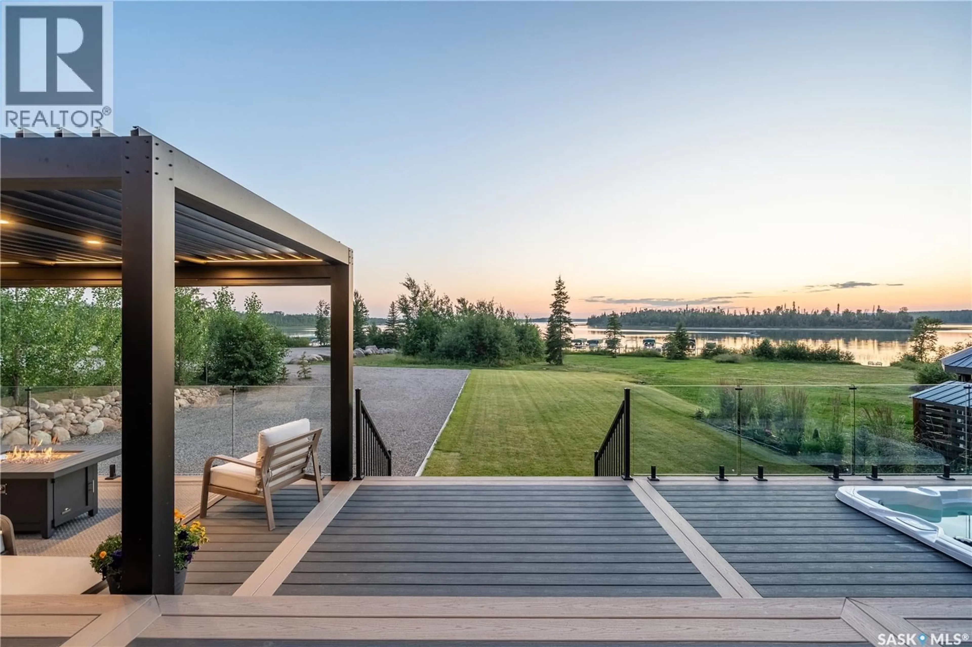 Patio, water/lake/river/ocean view for 801 SPRUCE STREET, Goodsoil Saskatchewan S0M1A0