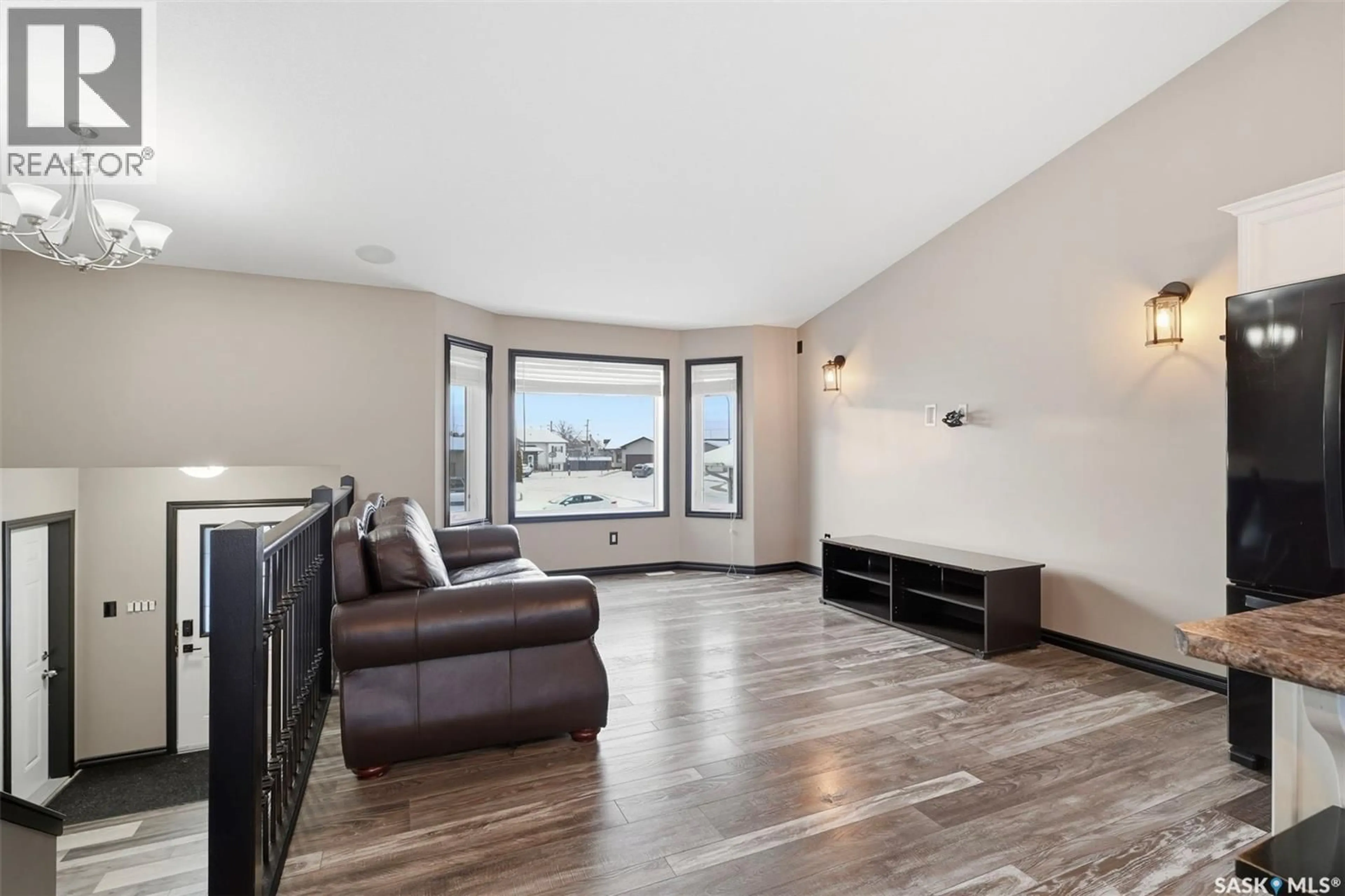 Living room with furniture, unknown for 58 RAIDER BAY, Prince Albert Saskatchewan S6V1H6