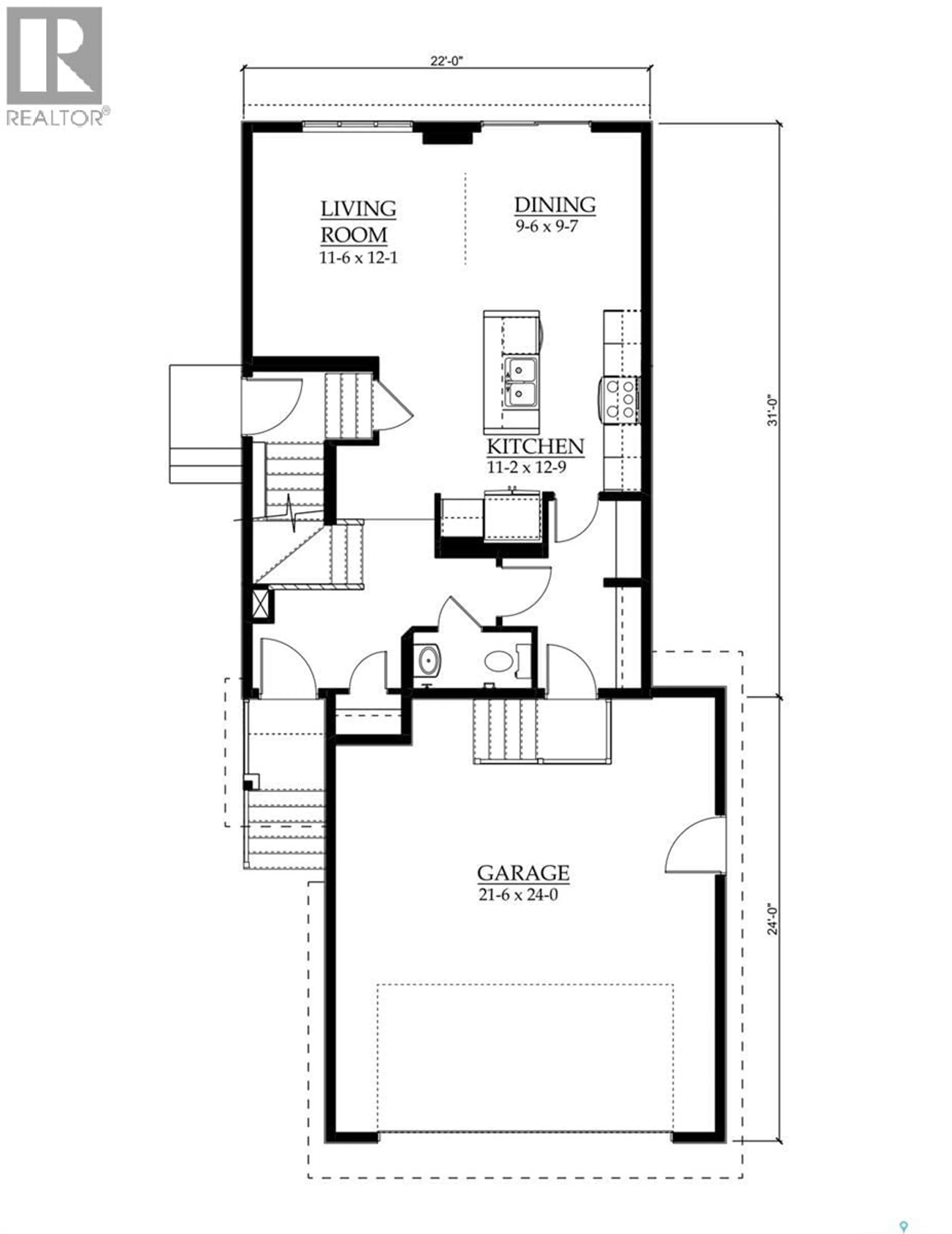 Floor plan for 499 TRAEGER CLOSE, Saskatoon Saskatchewan S7V1Z5
