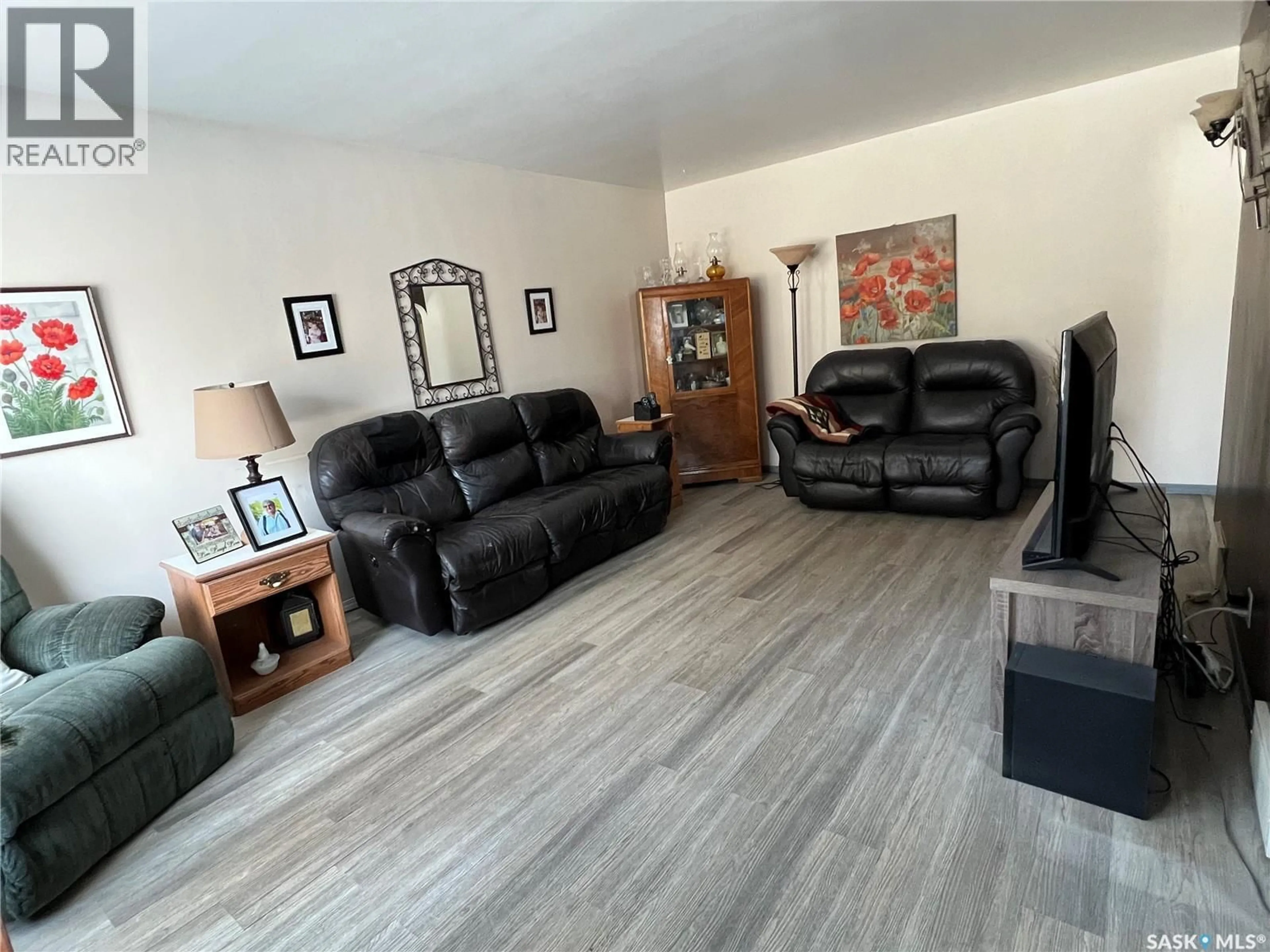 Living room with furniture, unknown for 105 BEMISTER AVENUE, Melfort Saskatchewan S0E1A0