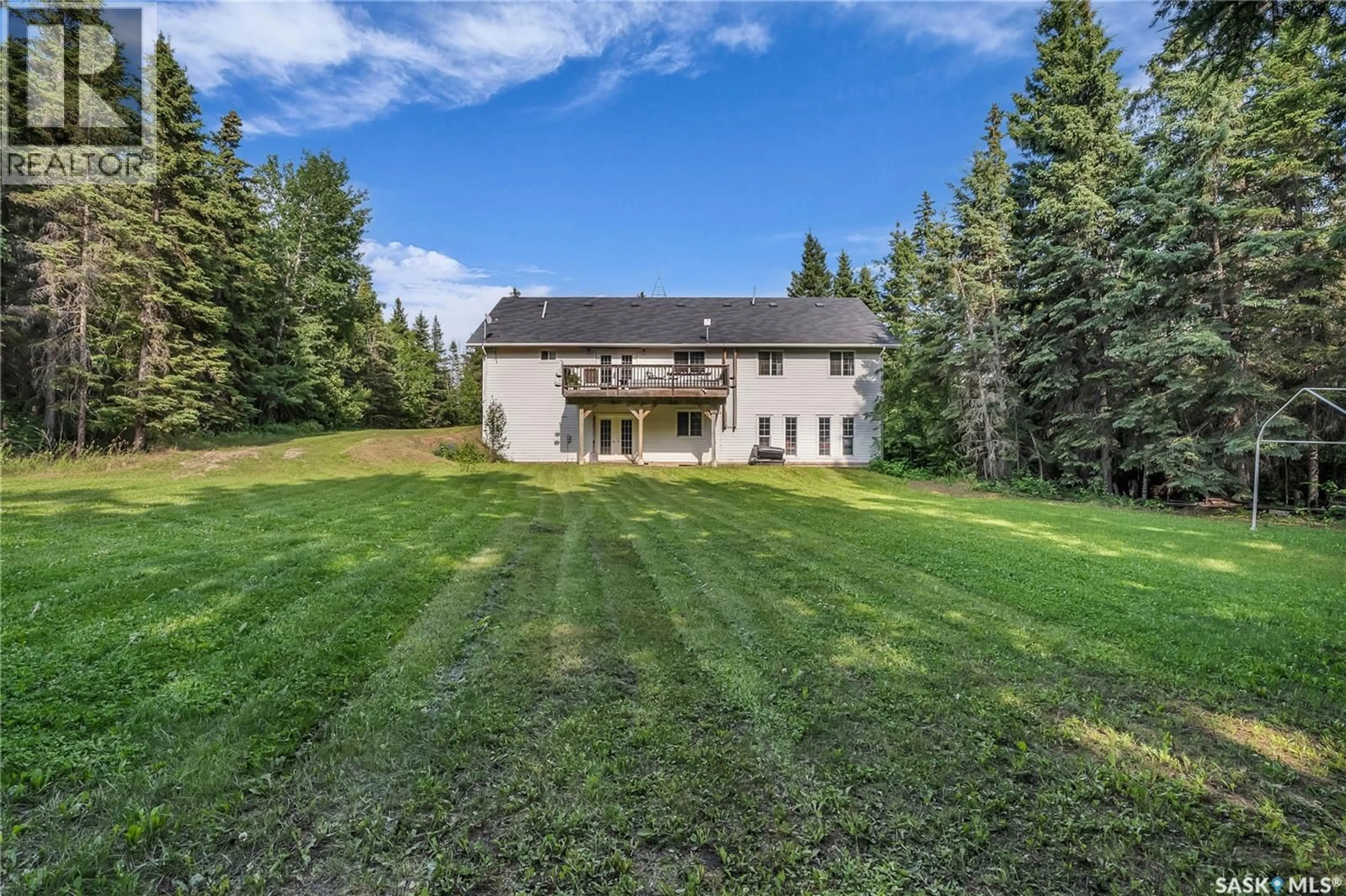 A pic from outside/outdoor area/front of a property/back of a property/a pic from drone, mountain view for GUSTAFSON ACREAGE, Paddockwood Rm No. 520 Saskatchewan S0J0N0
