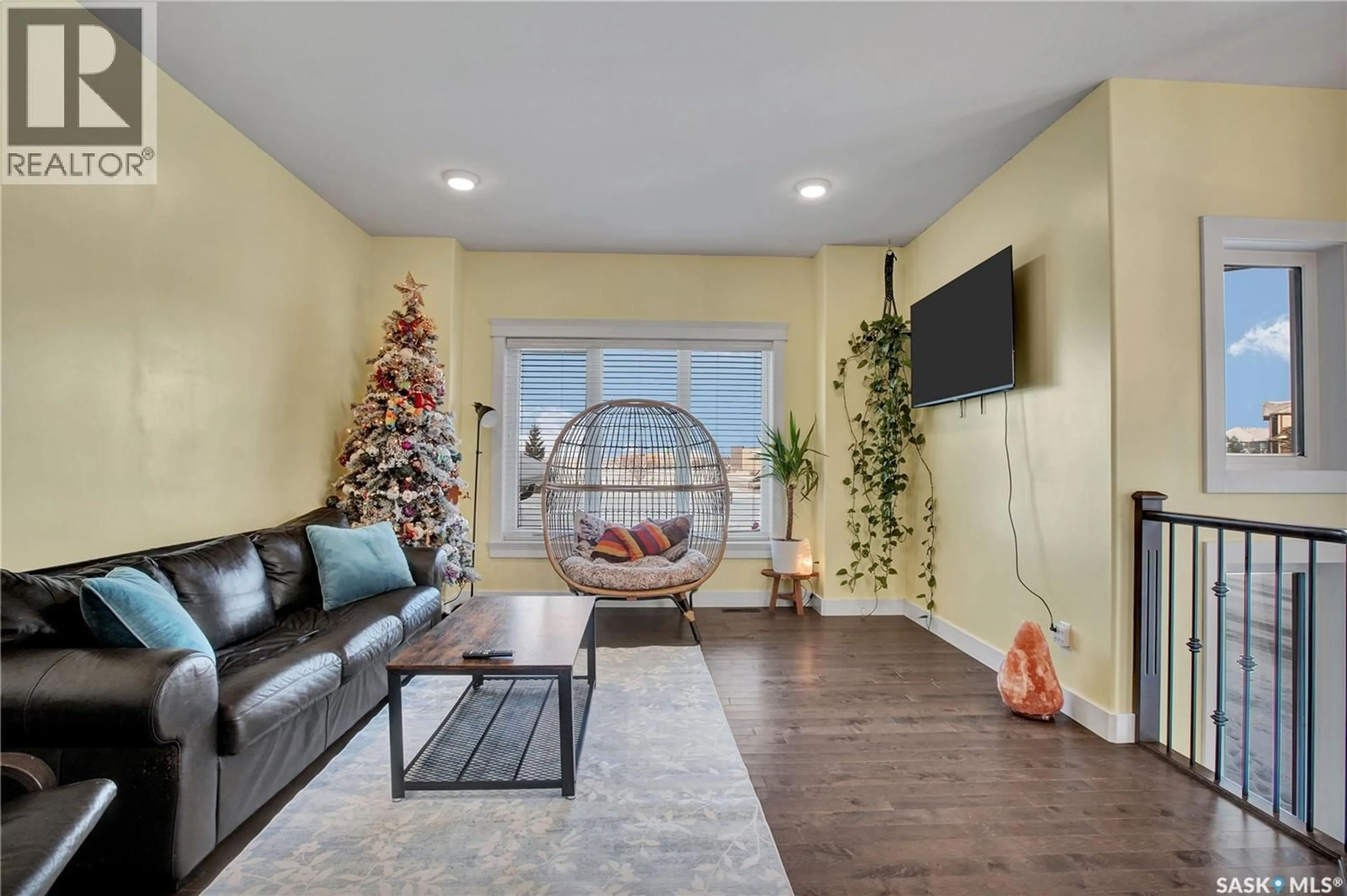 Living room with furniture, unknown for 520 COUPLES COURT, Warman Saskatchewan S0K4S1