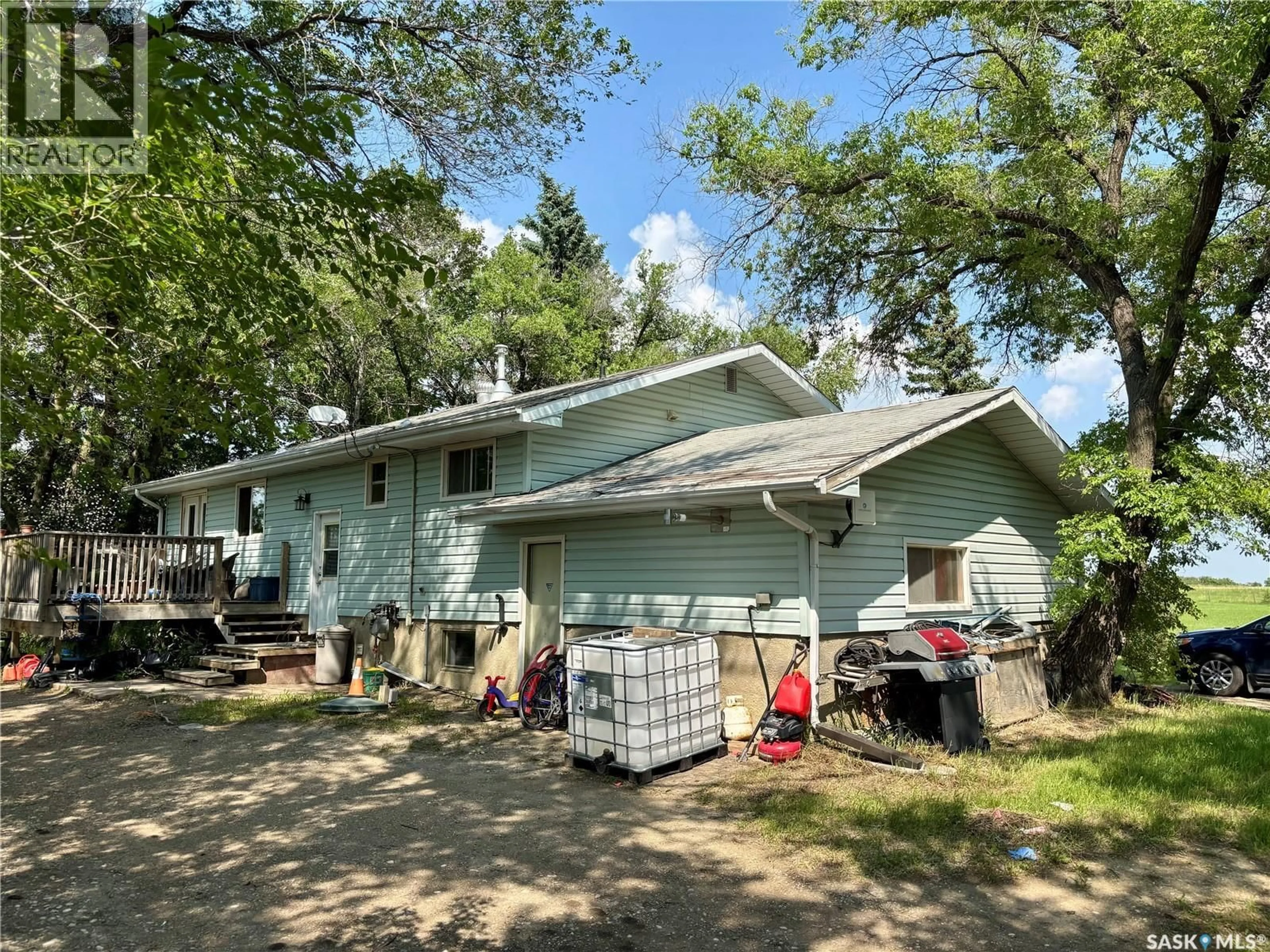 A pic from outside/outdoor area/front of a property/back of a property/a pic from drone, unknown for Iula Acreage - SITINA ACCESS ROAD, Vanscoy Rm No. 345 Saskatchewan S7K3J6