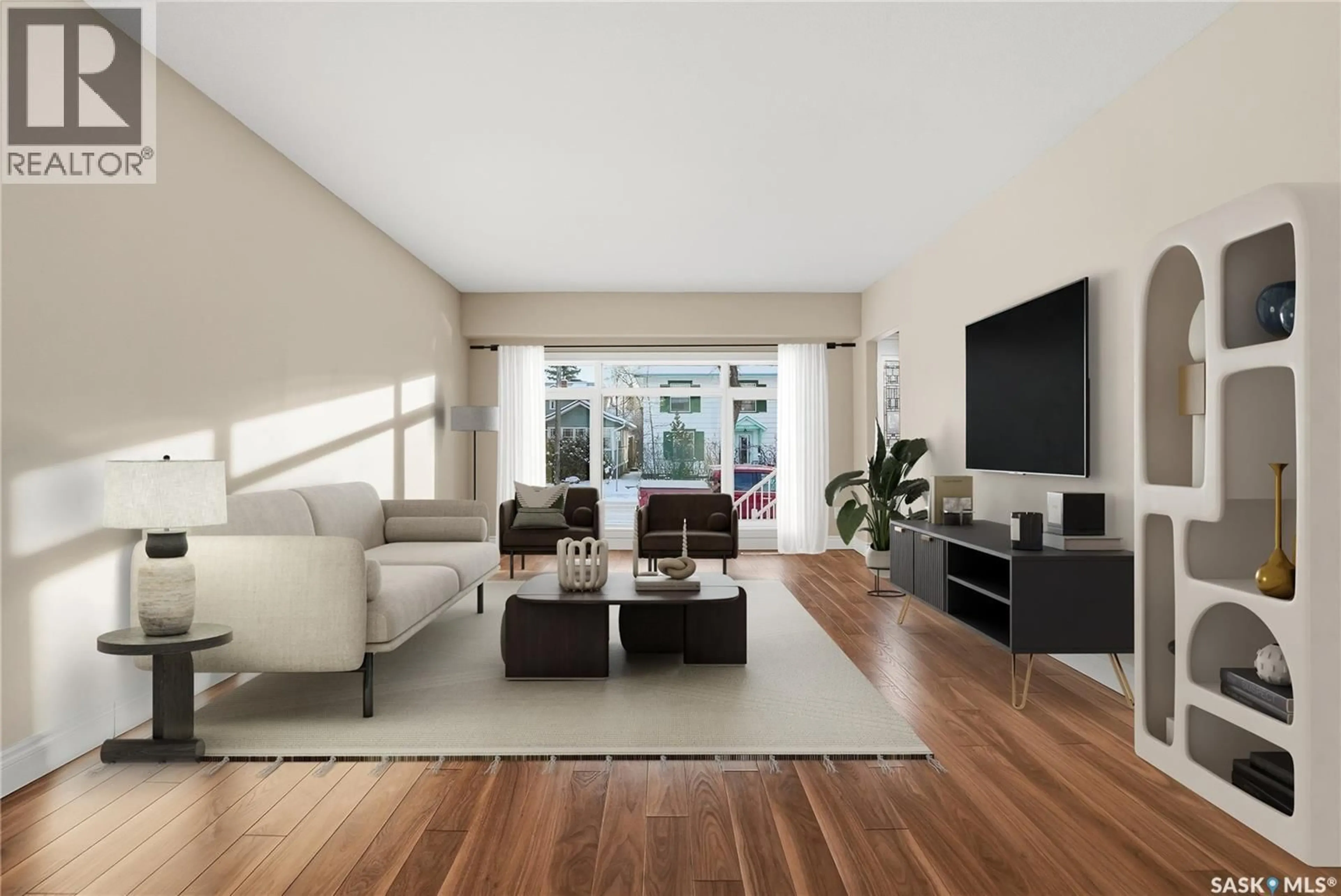 Living room with furniture, unknown for 421 9TH STREET, Saskatoon Saskatchewan S7N0A7