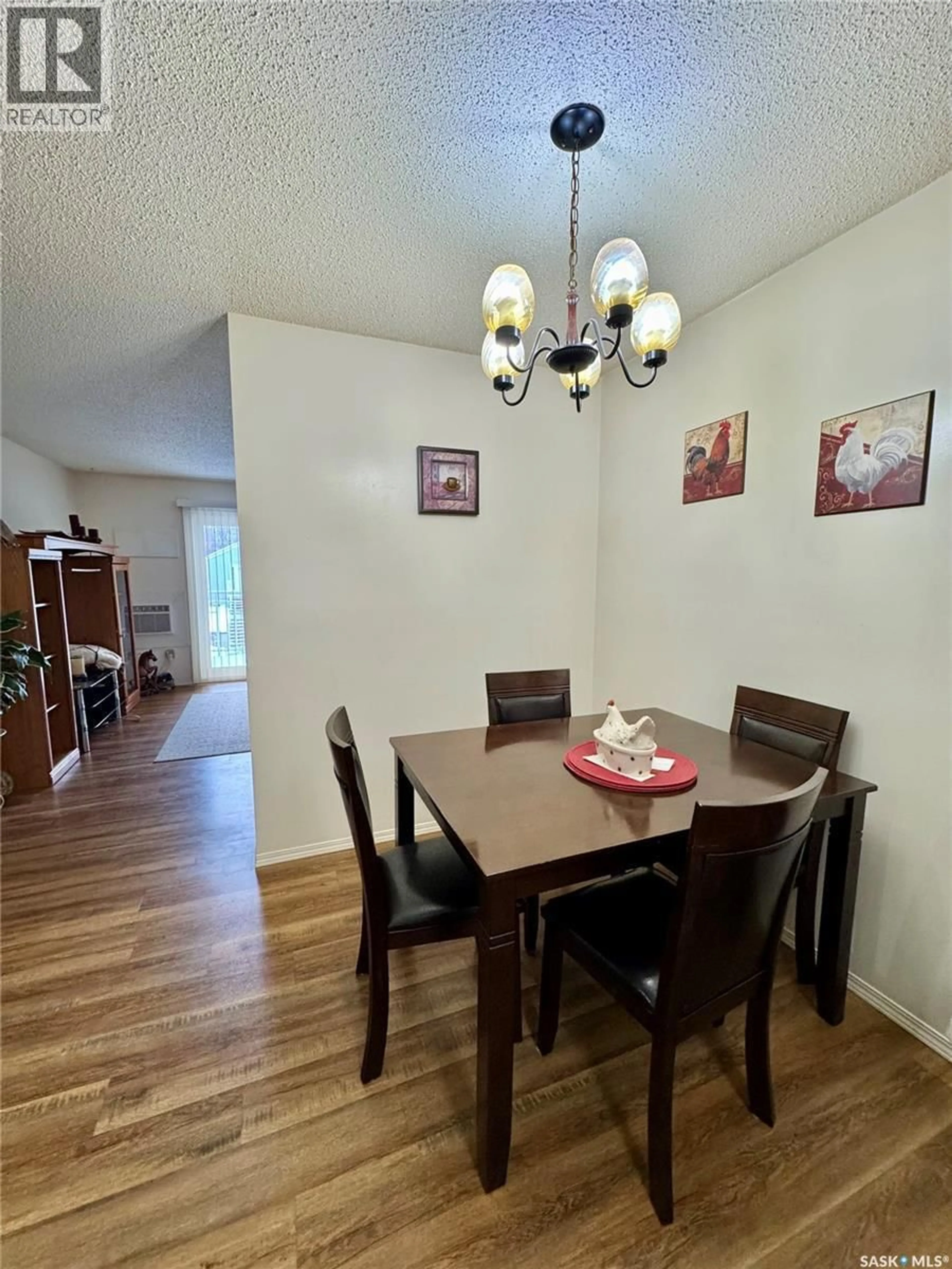 Dining room, wood/laminate floor for W - 203 66 19TH STREET, Prince Albert Saskatchewan S6V7T6