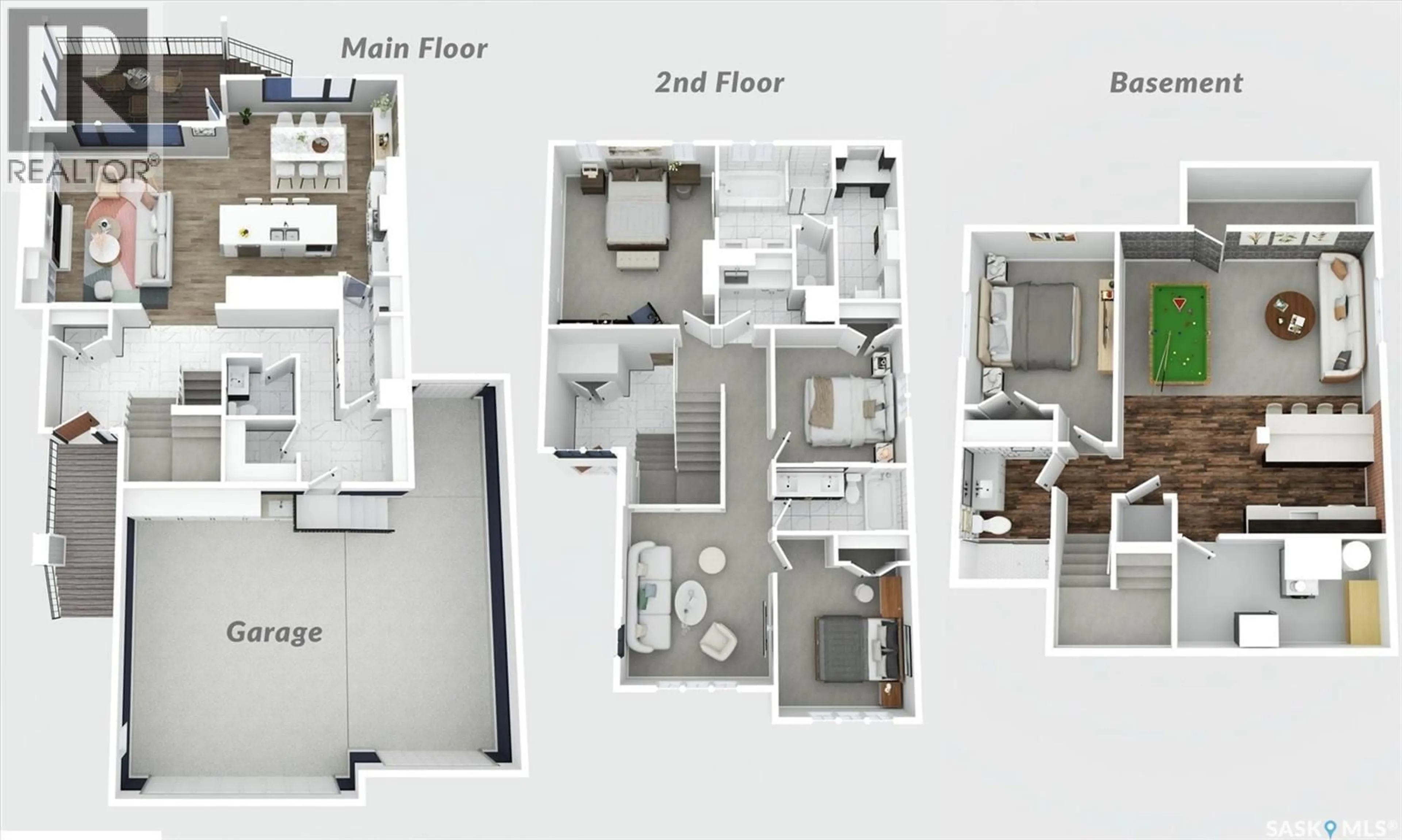 Floor plan for 559 BOLSTAD TURN, Saskatoon Saskatchewan S7W0C2