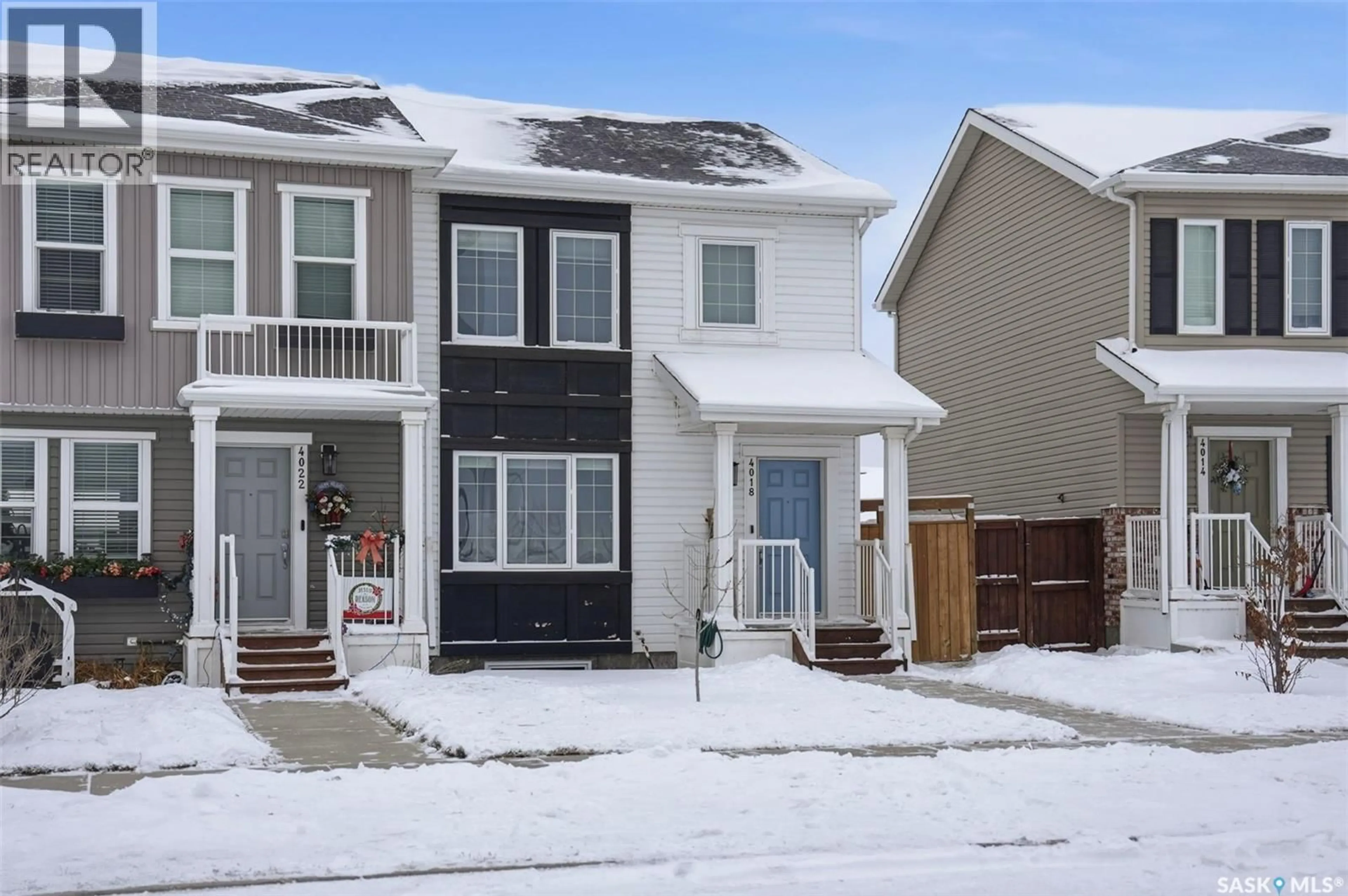 Home with vinyl exterior material, street for 4018 BRIGHTON CIRCLE, Saskatoon Saskatchewan S7V0M4