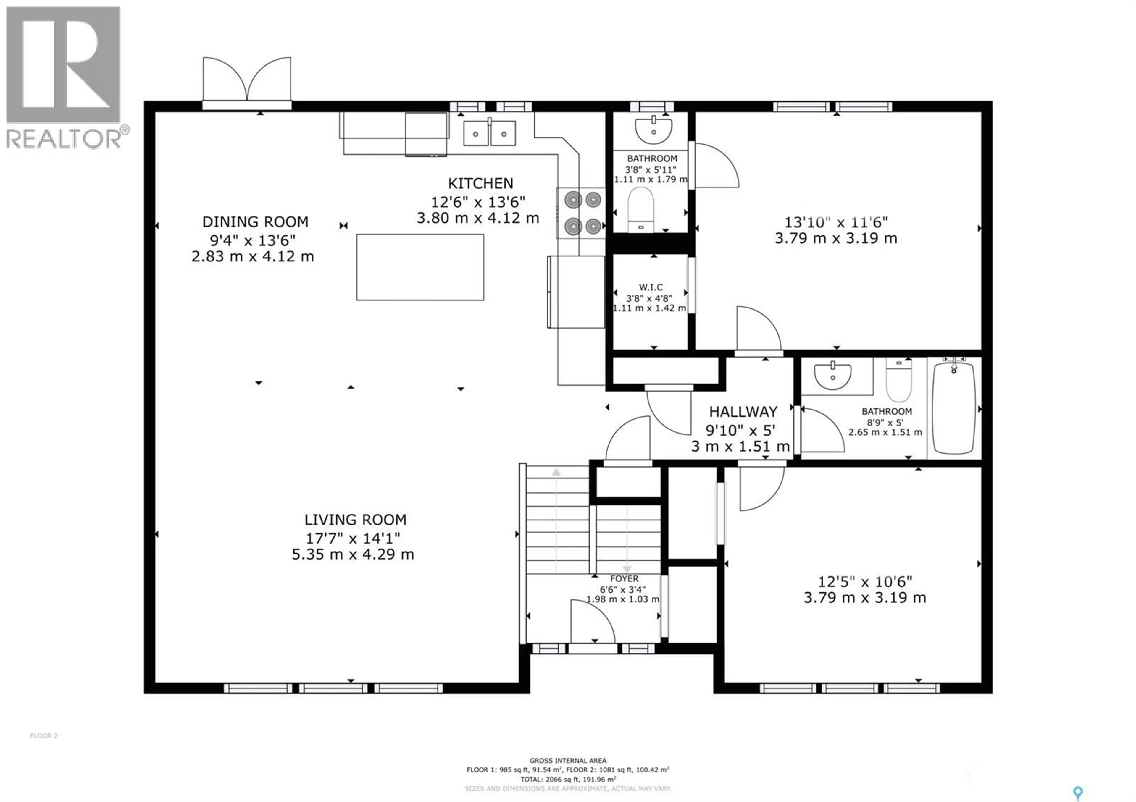 Floor plan for 56 BLUEBELL CRESCENT, Moose Jaw Saskatchewan S6J1A2
