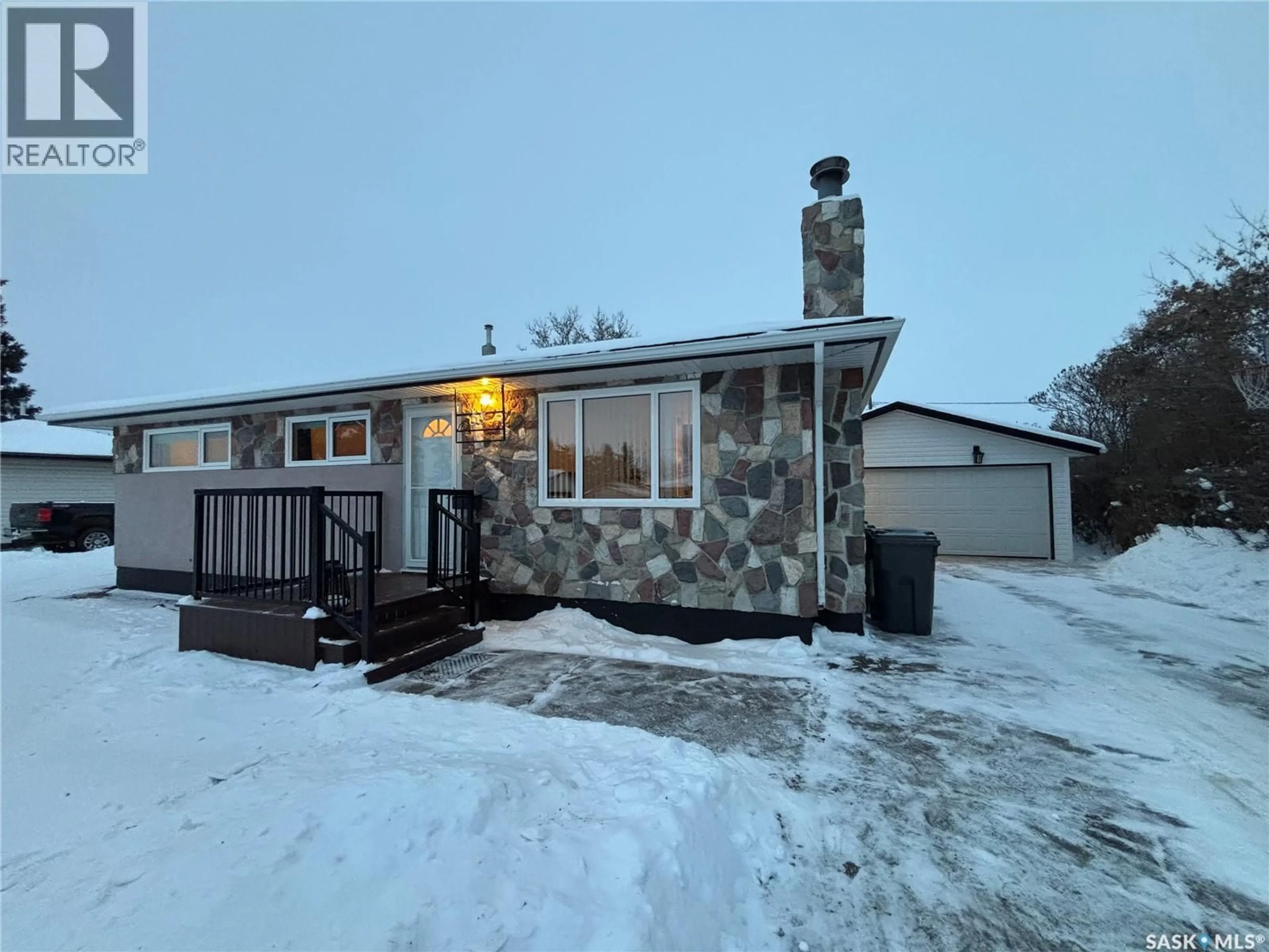 A pic from outside/outdoor area/front of a property/back of a property/a pic from drone, street for 53 BAILEY DRIVE, Yorkton Saskatchewan S3N2J2