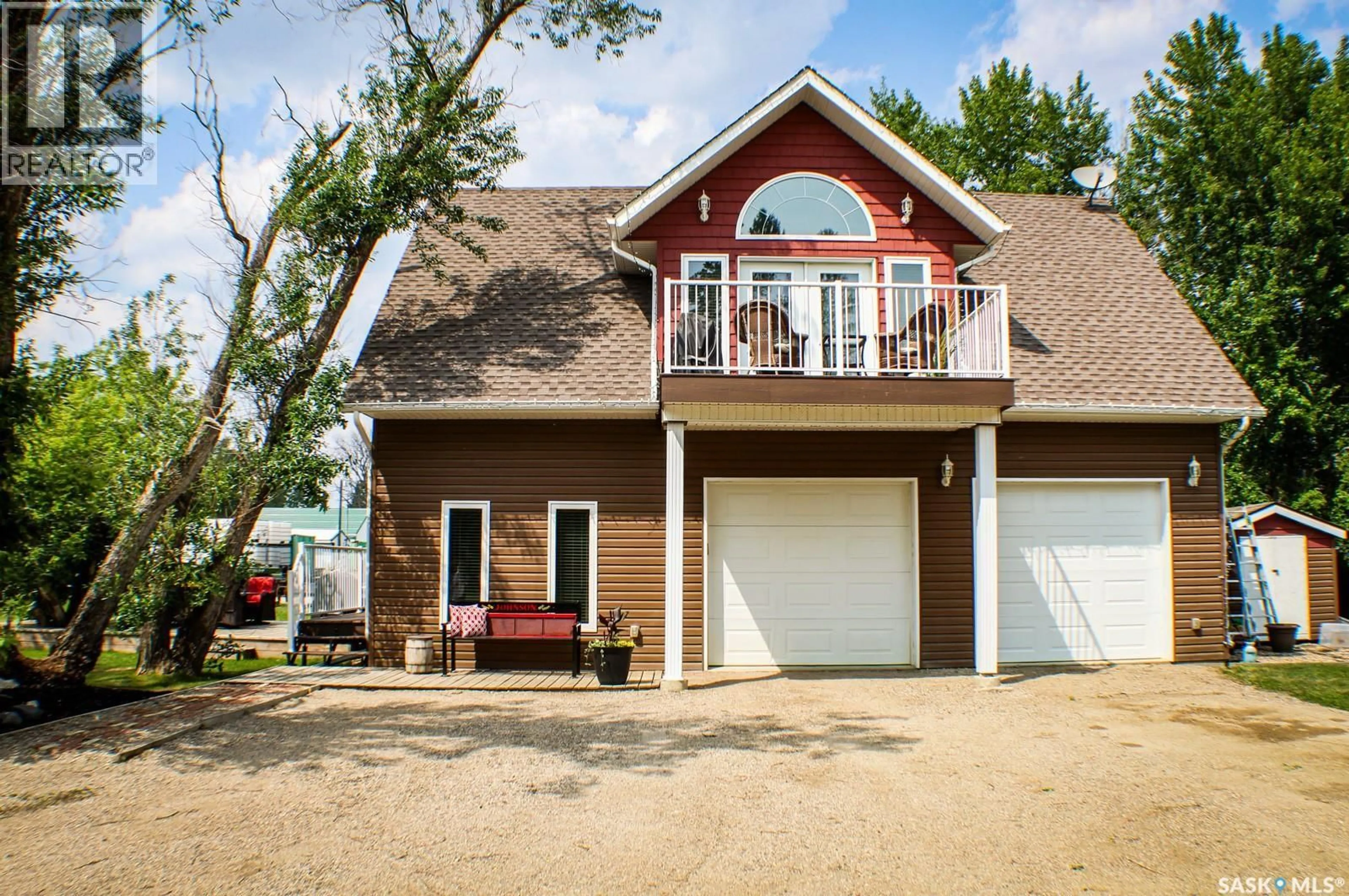 Home with vinyl exterior material, water/lake/river/ocean view for 110 BAILLIE ROAD, Willow Creek Rm No. 458 Saskatchewan S0E0T0