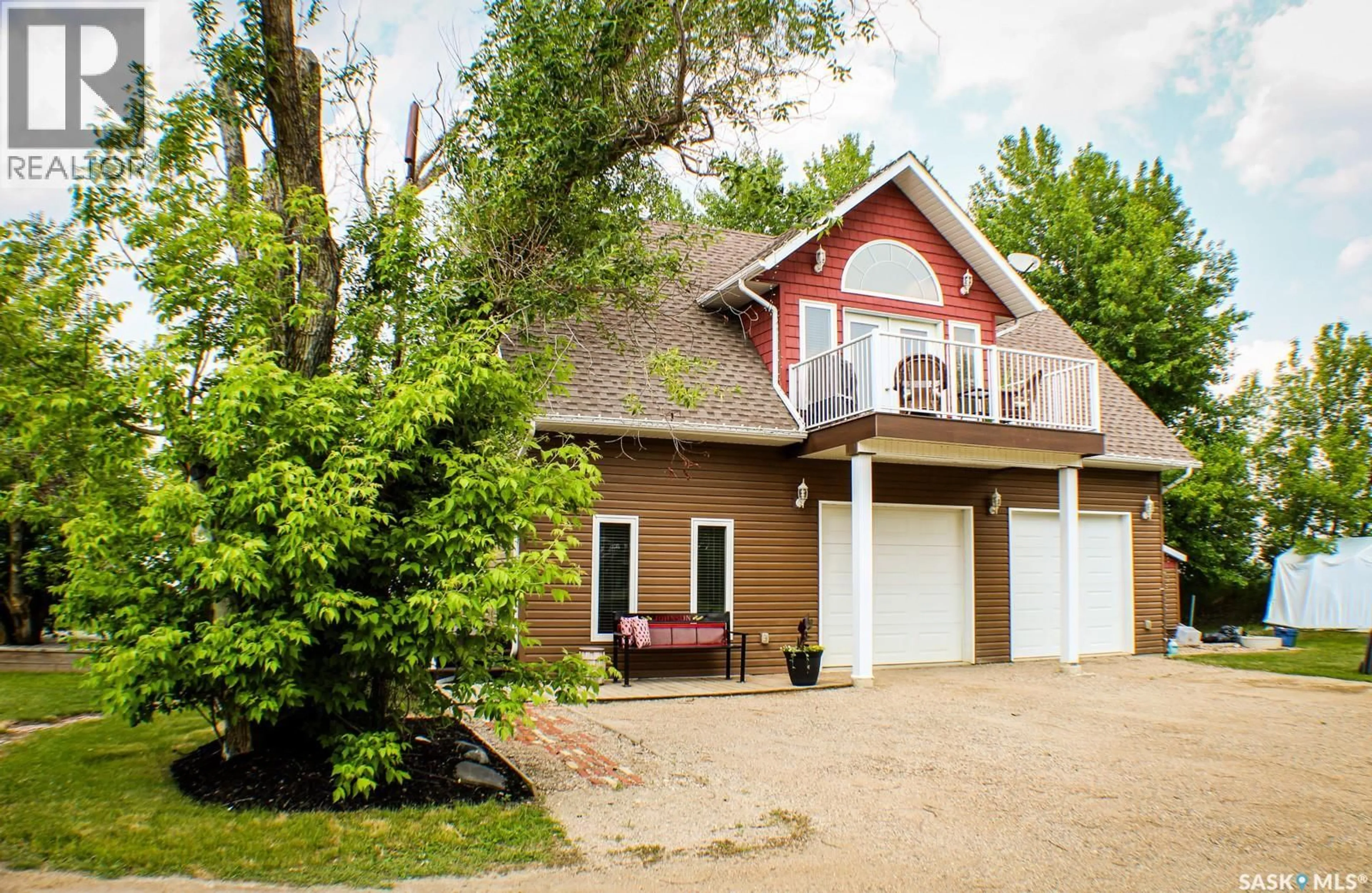 Home with vinyl exterior material, street for 110 BAILLIE ROAD, Willow Creek Rm No. 458 Saskatchewan S0E0T0