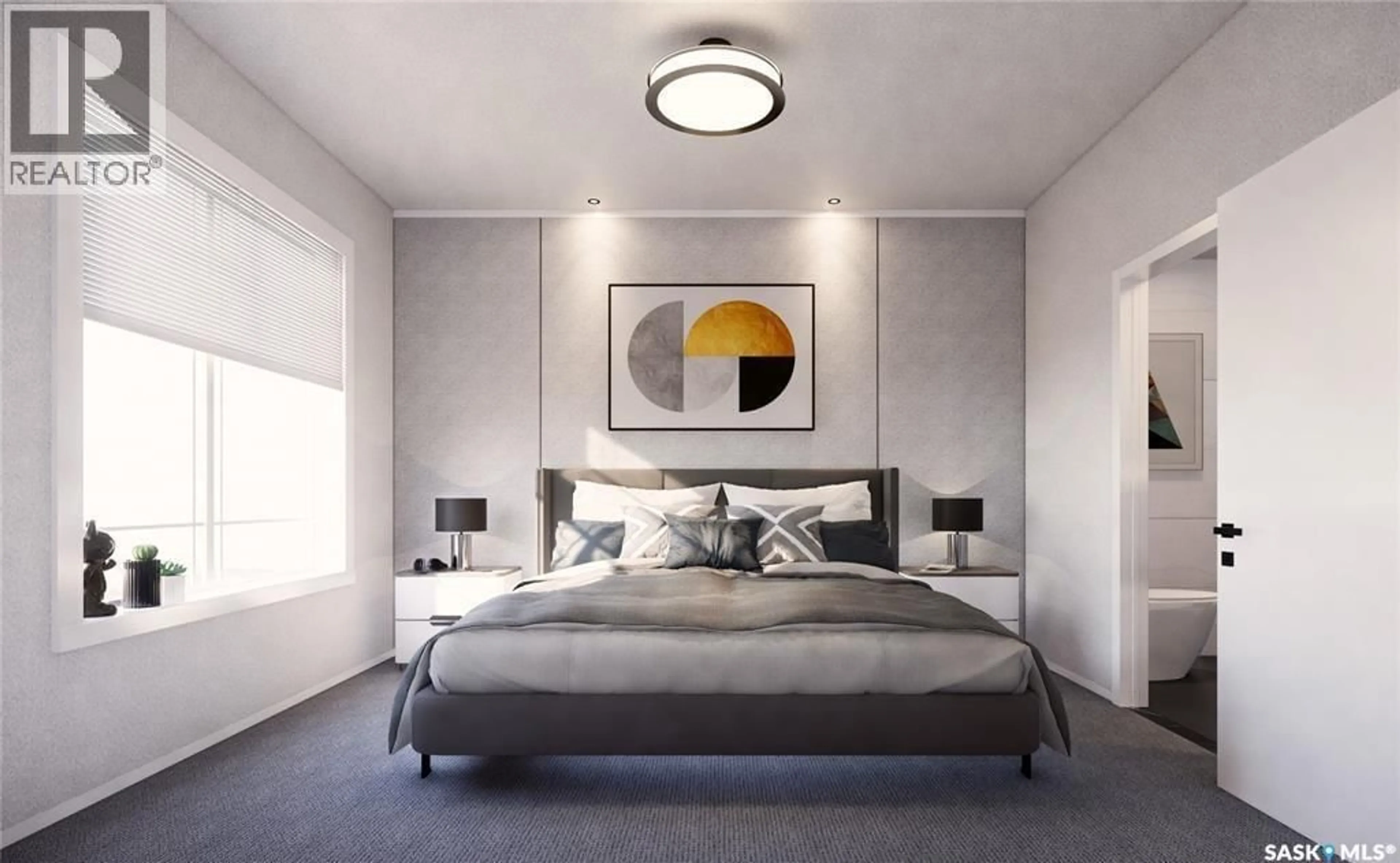 Bedroom with bed, unknown for S - 1 298 PRAIRIE DAWN DRIVE, Dundurn Saskatchewan S0K1K0