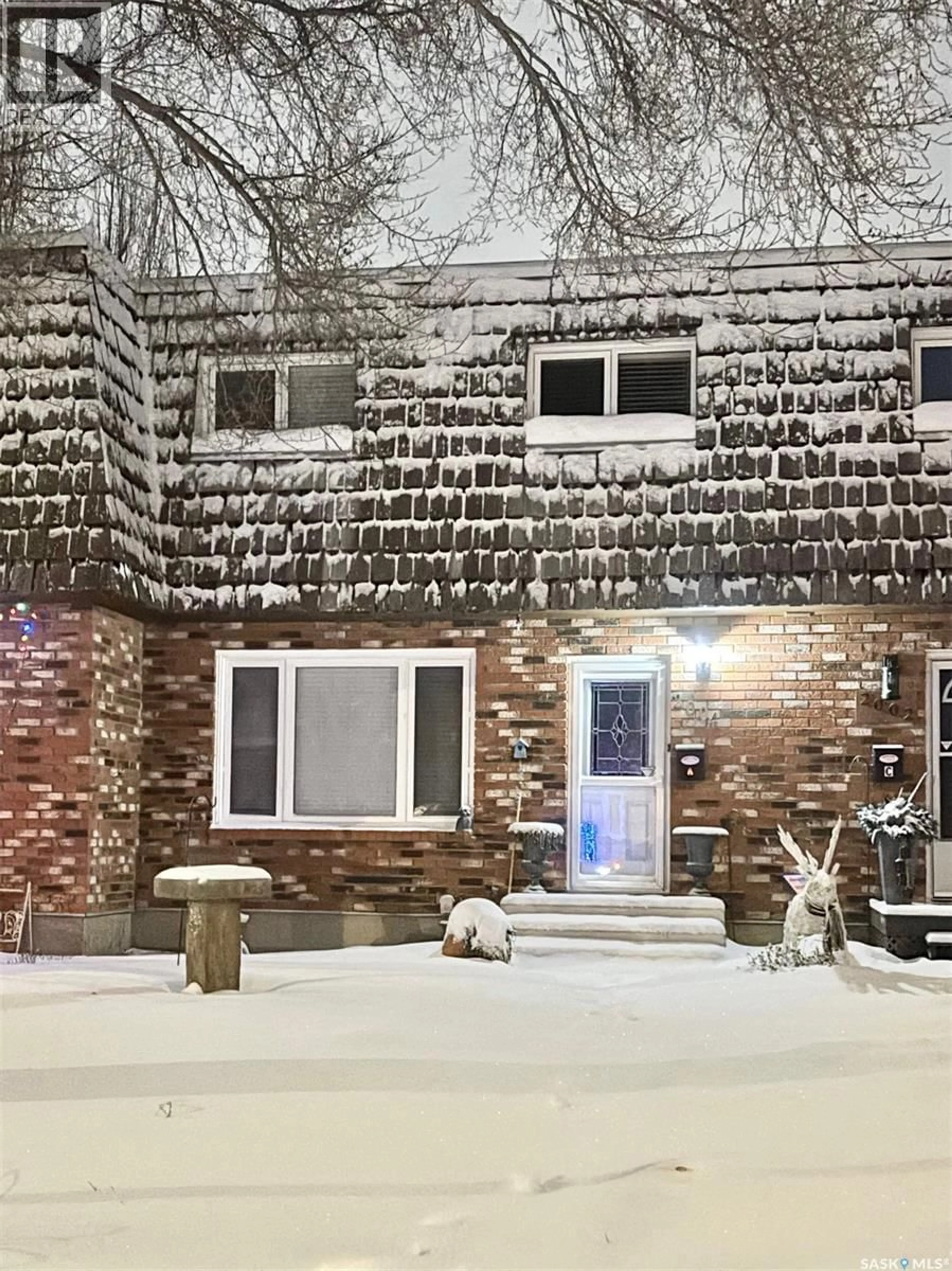 Home with brick exterior material, street for 2004 FOLEY DRIVE, North Battleford Saskatchewan S9A3G9