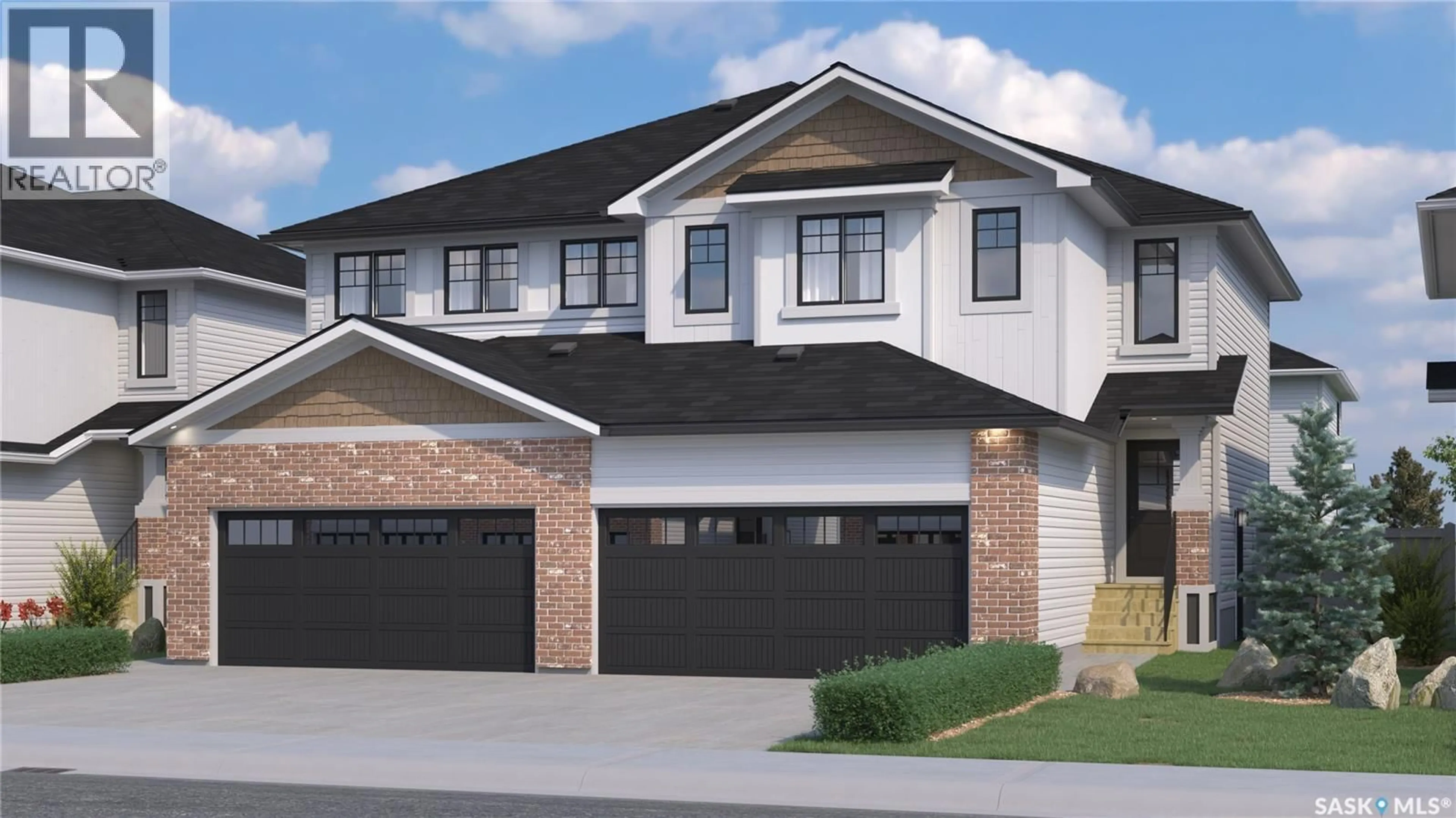 Home with brick exterior material, street for 222 YUEL LANE, Saskatoon Saskatchewan S7W1L1