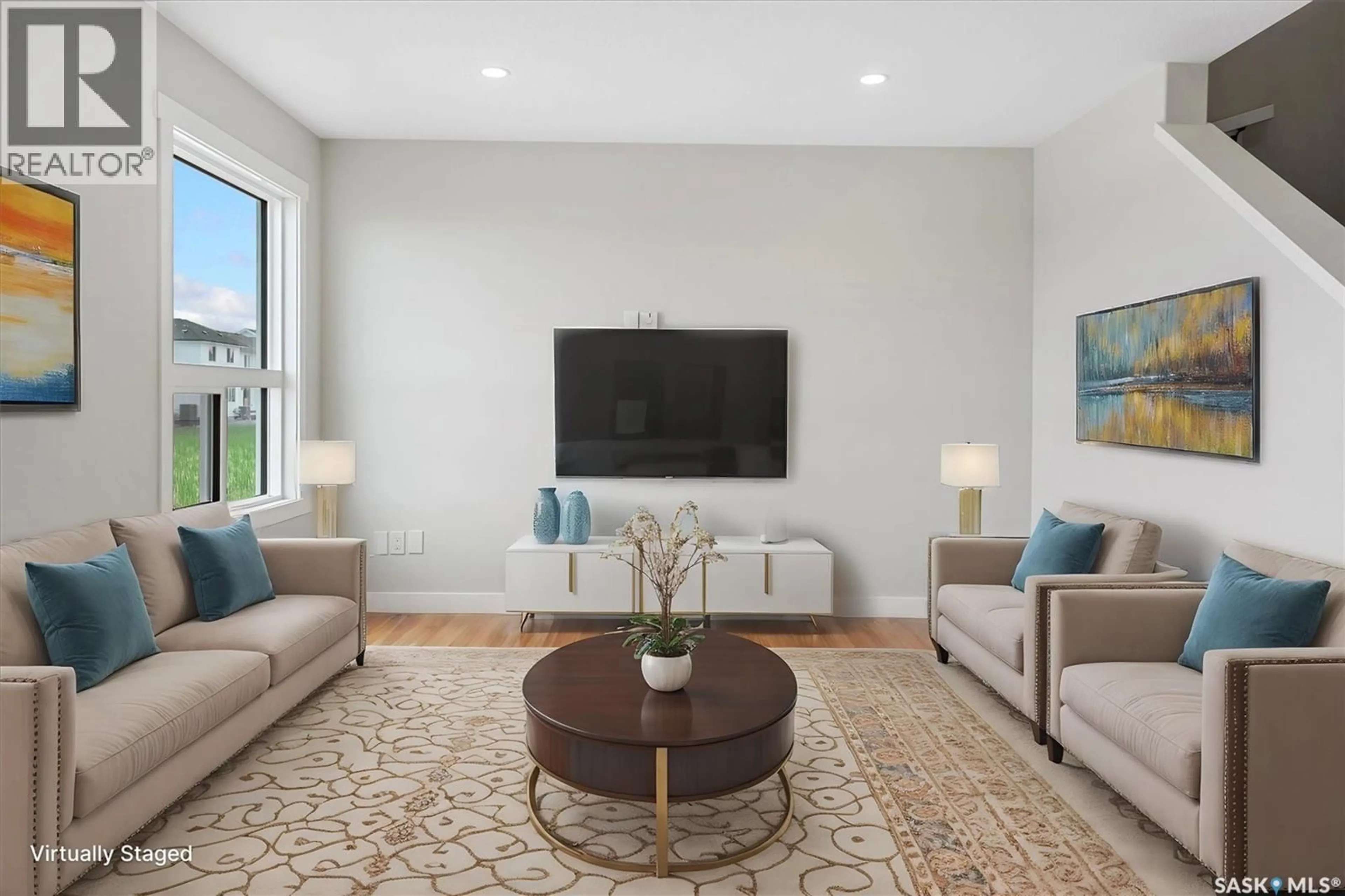 Living room with furniture, unknown for 222 YUEL LANE, Saskatoon Saskatchewan S7W1L1