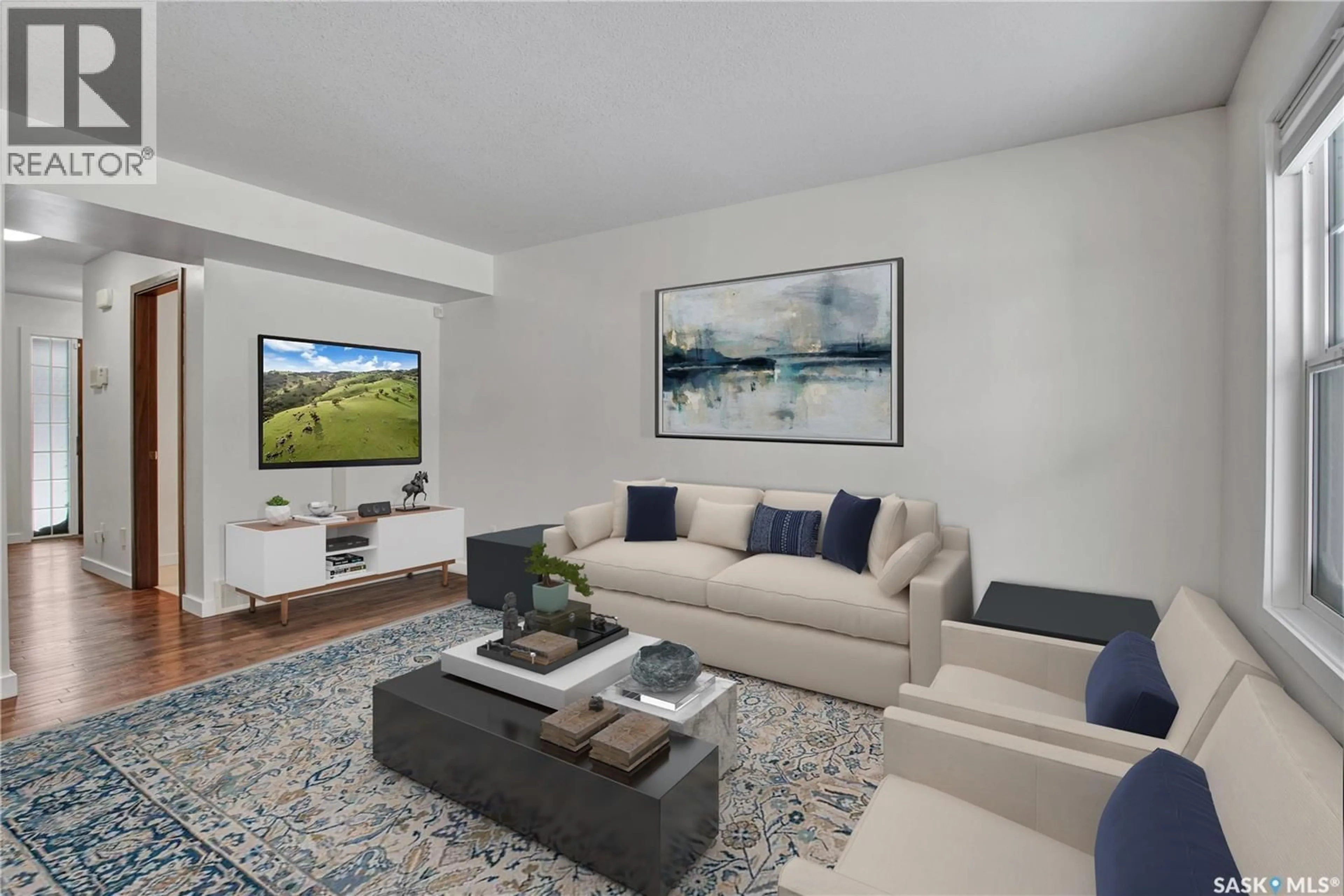 Living room with furniture, unknown for 607 - 1303 PATON CRESCENT, Saskatoon Saskatchewan S7W0P7