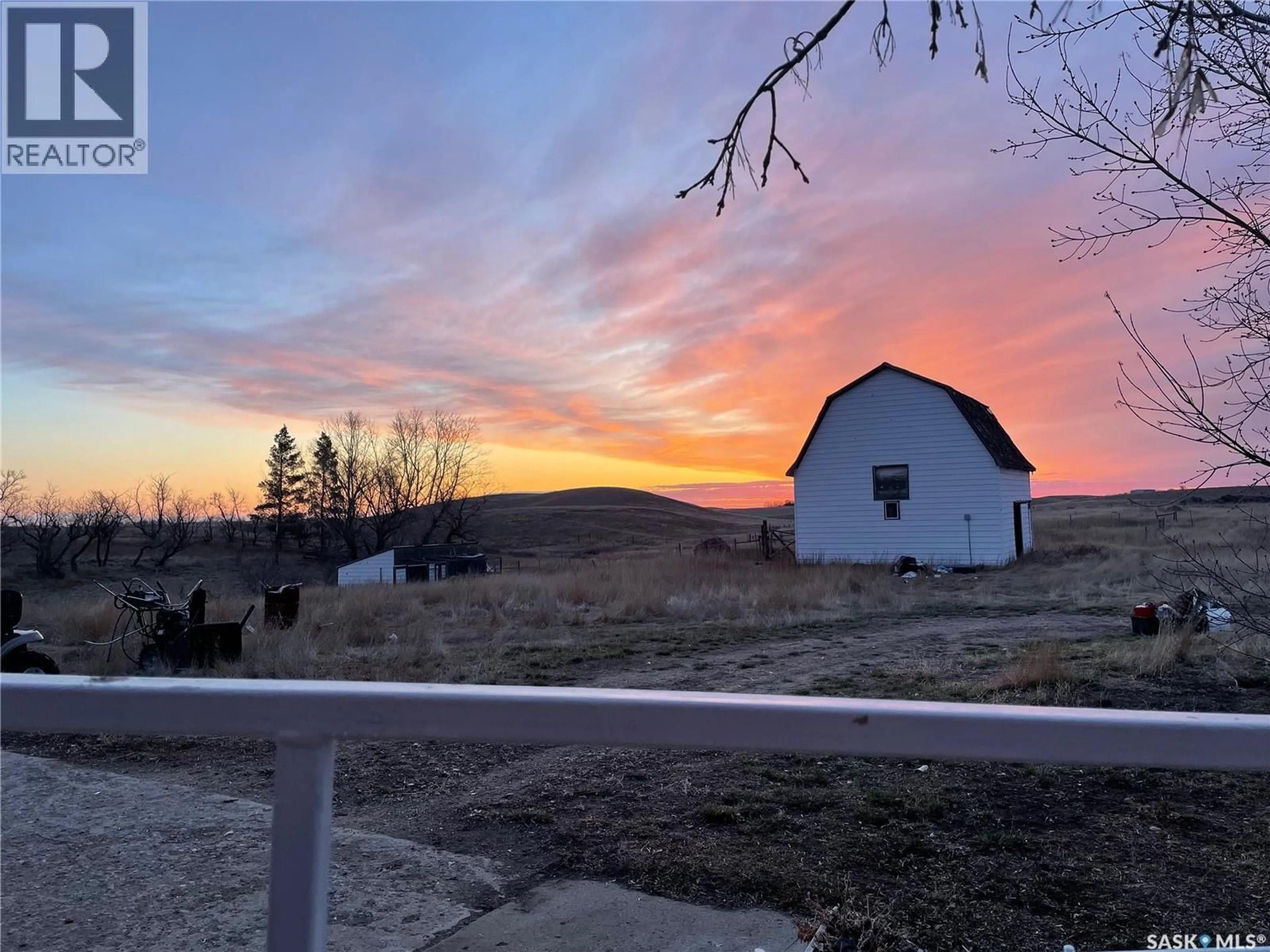 A pic from outside/outdoor area/front of a property/back of a property/a pic from drone, mountain view for KIPPEN FARM, Shamrock Rm No. 134 Saskatchewan S0H3W0