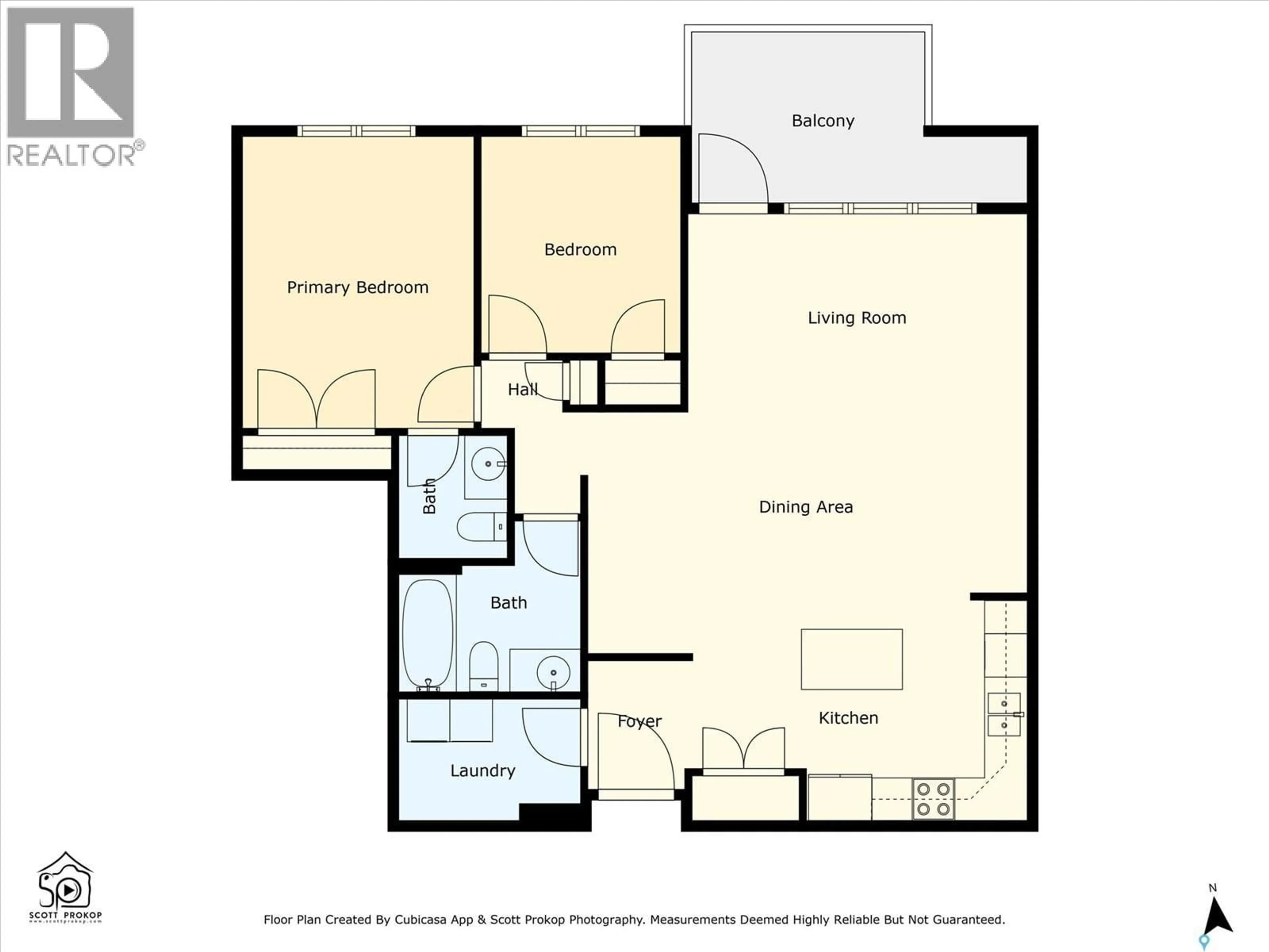 Floor plan for 208 - 318 108TH STREET, Saskatoon Saskatchewan S7N1P8