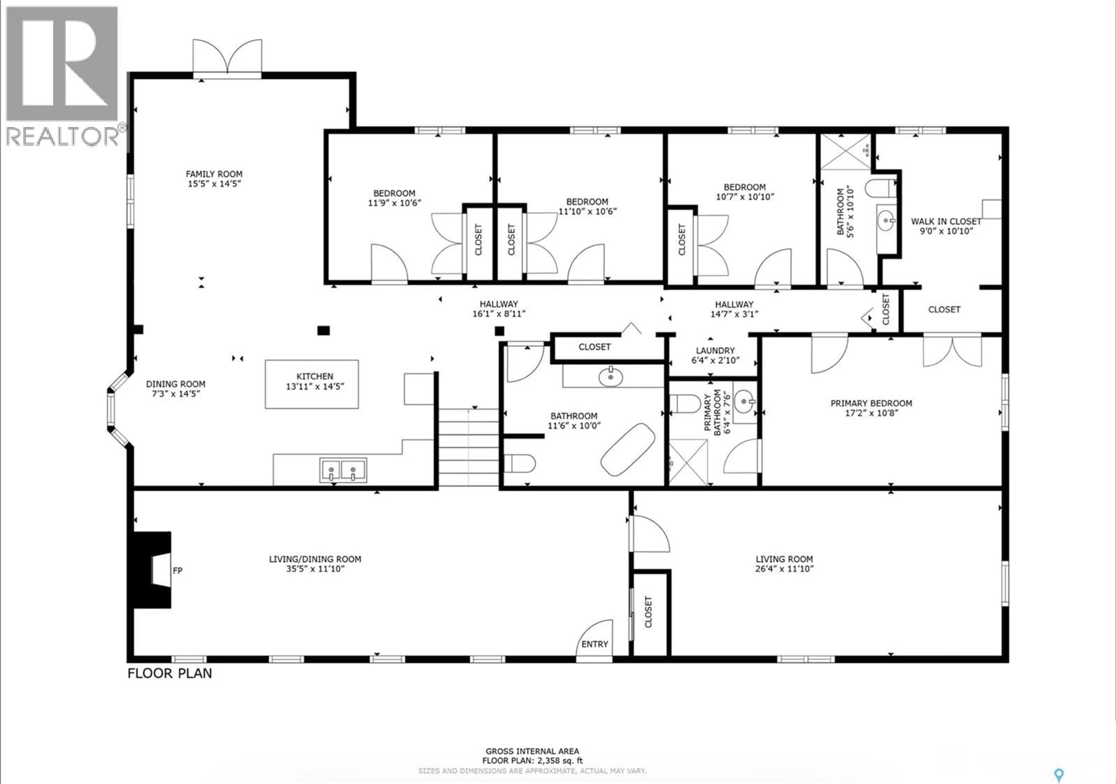 Floor plan for RIVER'S EDGE ACREAGE, Moose Jaw Rm No. 161 Saskatchewan S0H0N0
