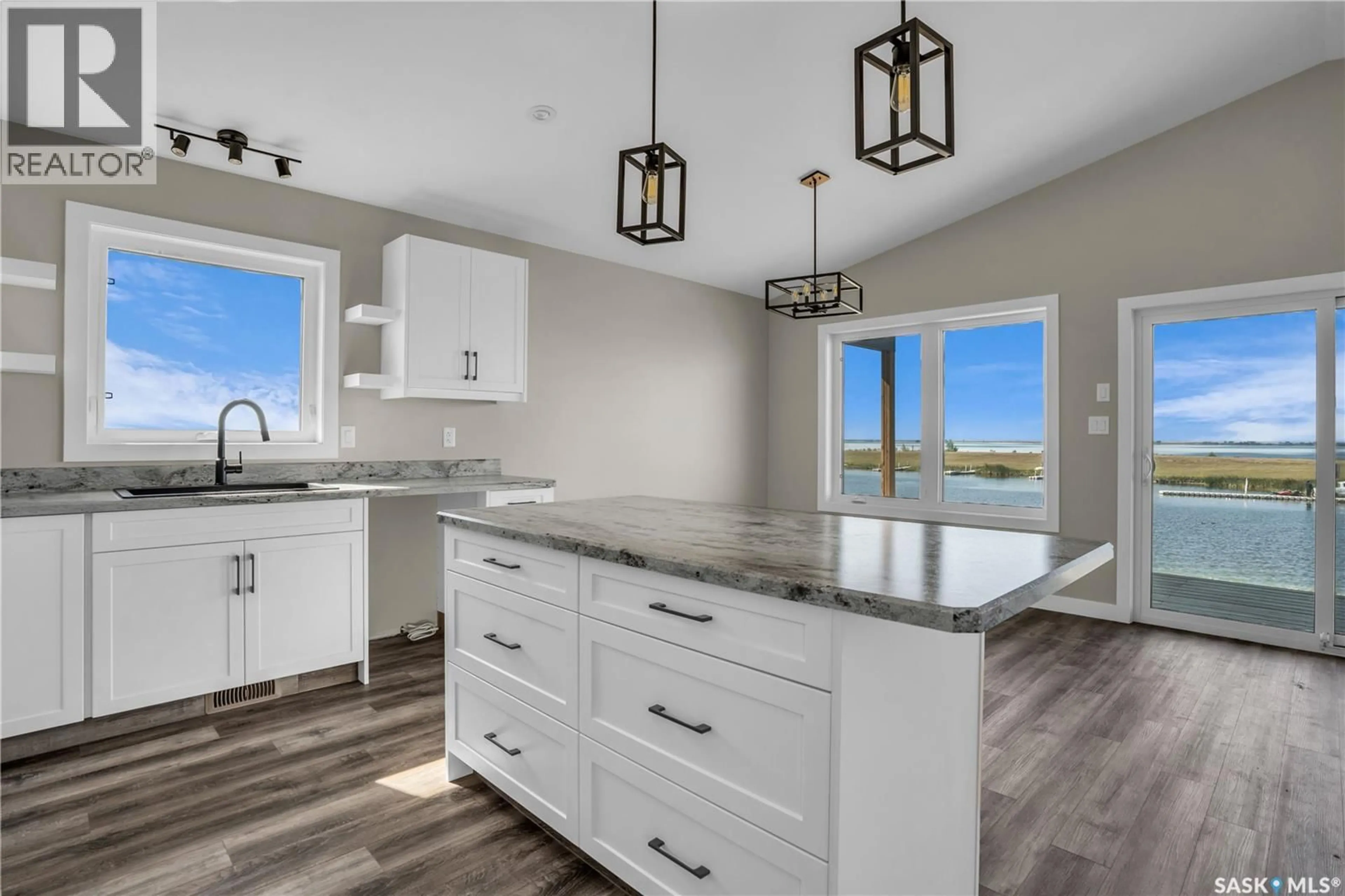 Open concept kitchen, ceramic/tile floor for 78 SUNSET ACRES ROAD, Last Mountain Lake East Side Saskatchewan S0G0Z0