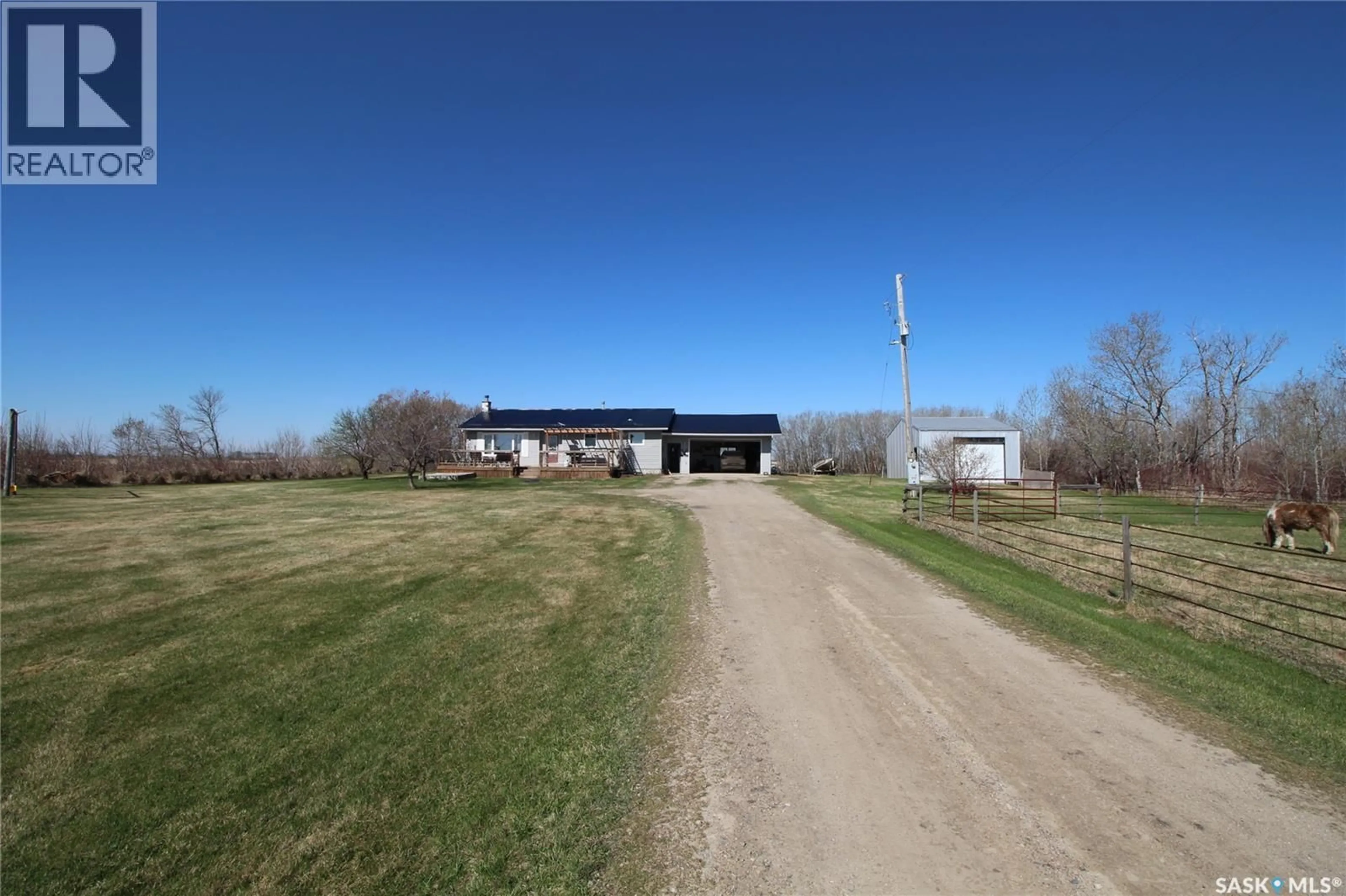 A pic from outside/outdoor area/front of a property/back of a property/a pic from drone, unknown for MCLAUGHLIN ACREAGE, Moosomin Rm No. 121 Saskatchewan S0G3N0