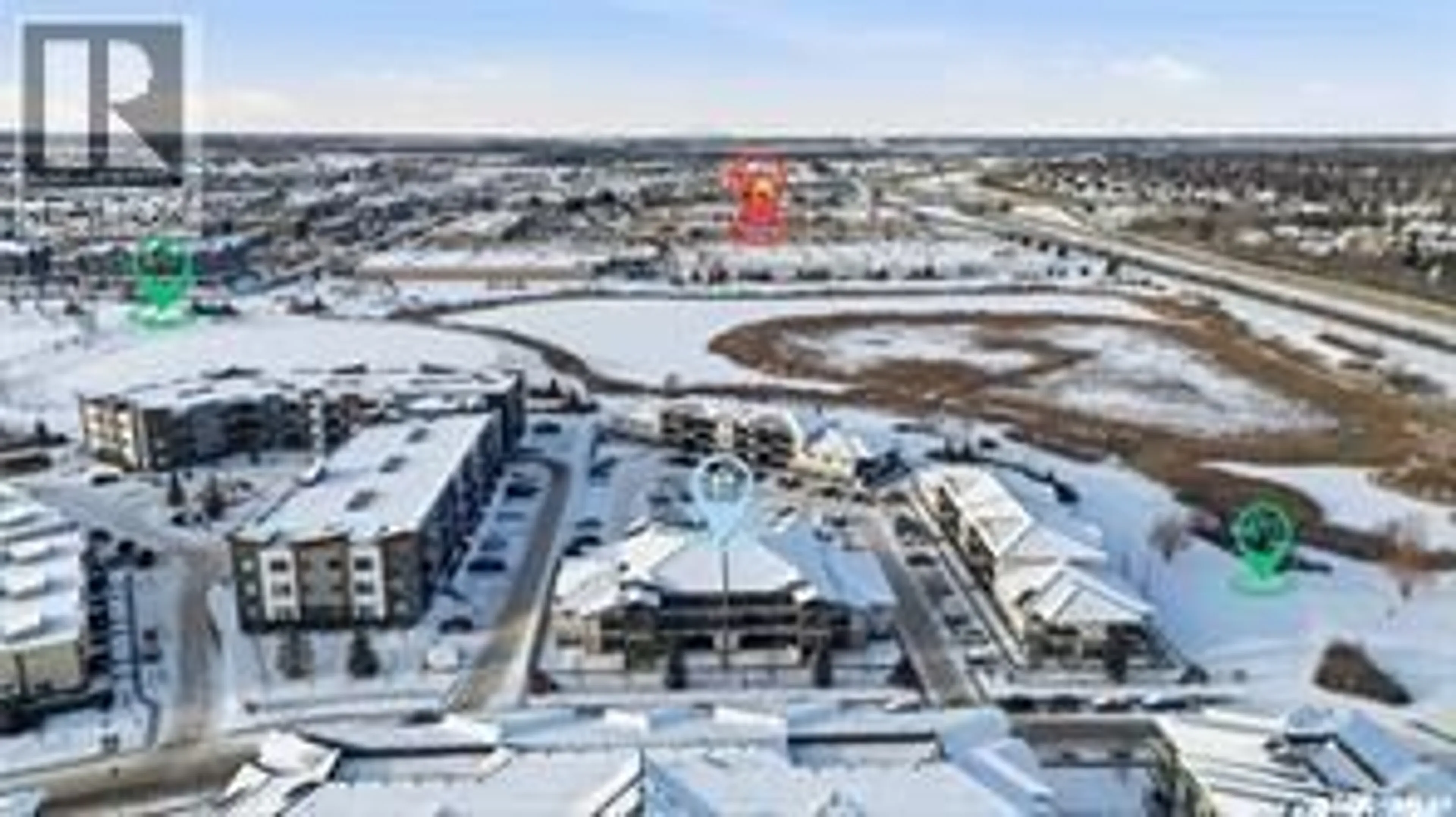 A pic from outside/outdoor area/front of a property/back of a property/a pic from drone, unknown for 125 - 116 WILLIS CRESCENT, Saskatoon Saskatchewan S7T0T1