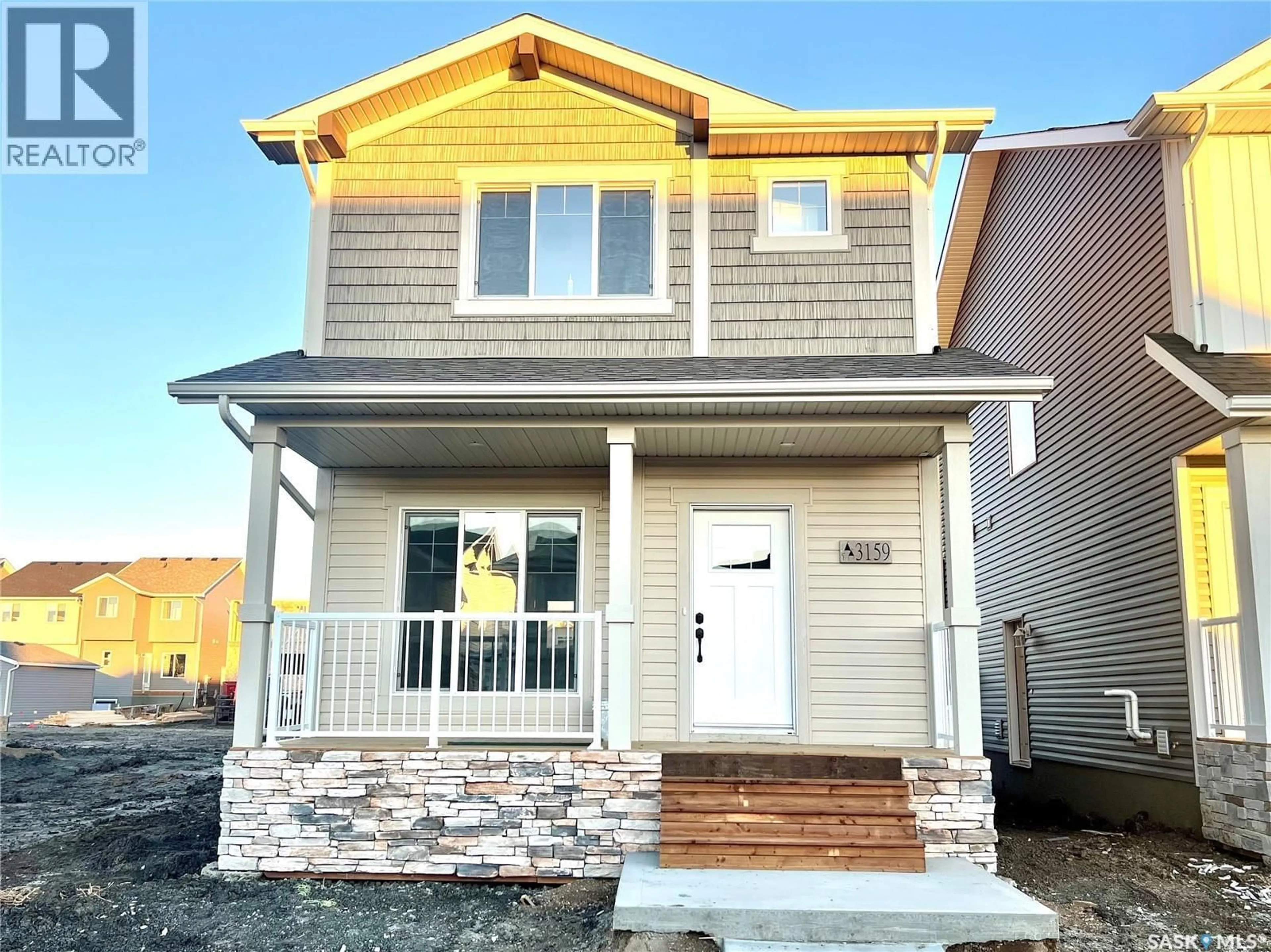 Home with vinyl exterior material, street for 3159 BOWEN STREET, Regina Saskatchewan S4N7K9
