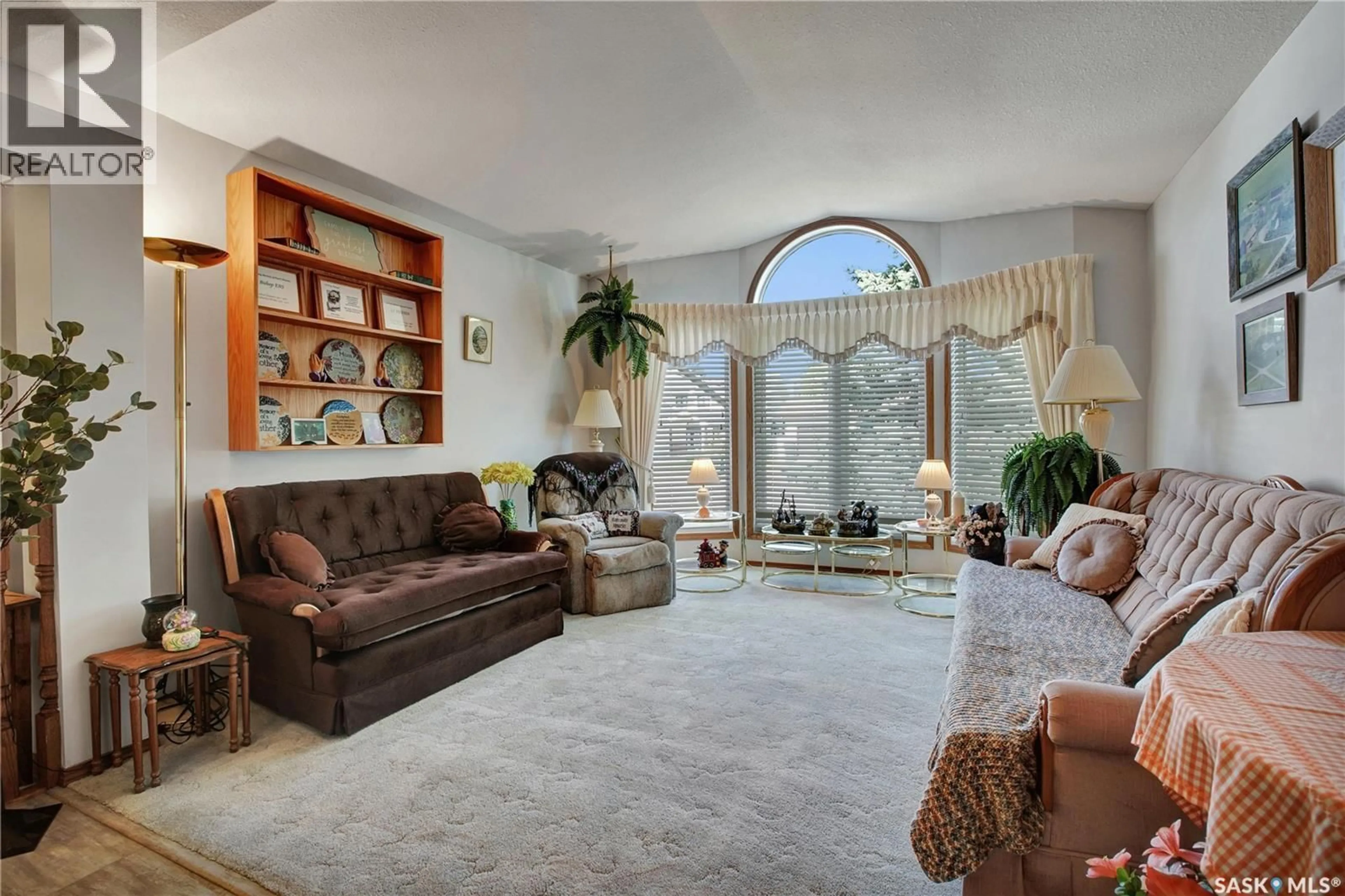 Living room with furniture, unknown for 302 6TH STREET, Hague Saskatchewan S0K1X0