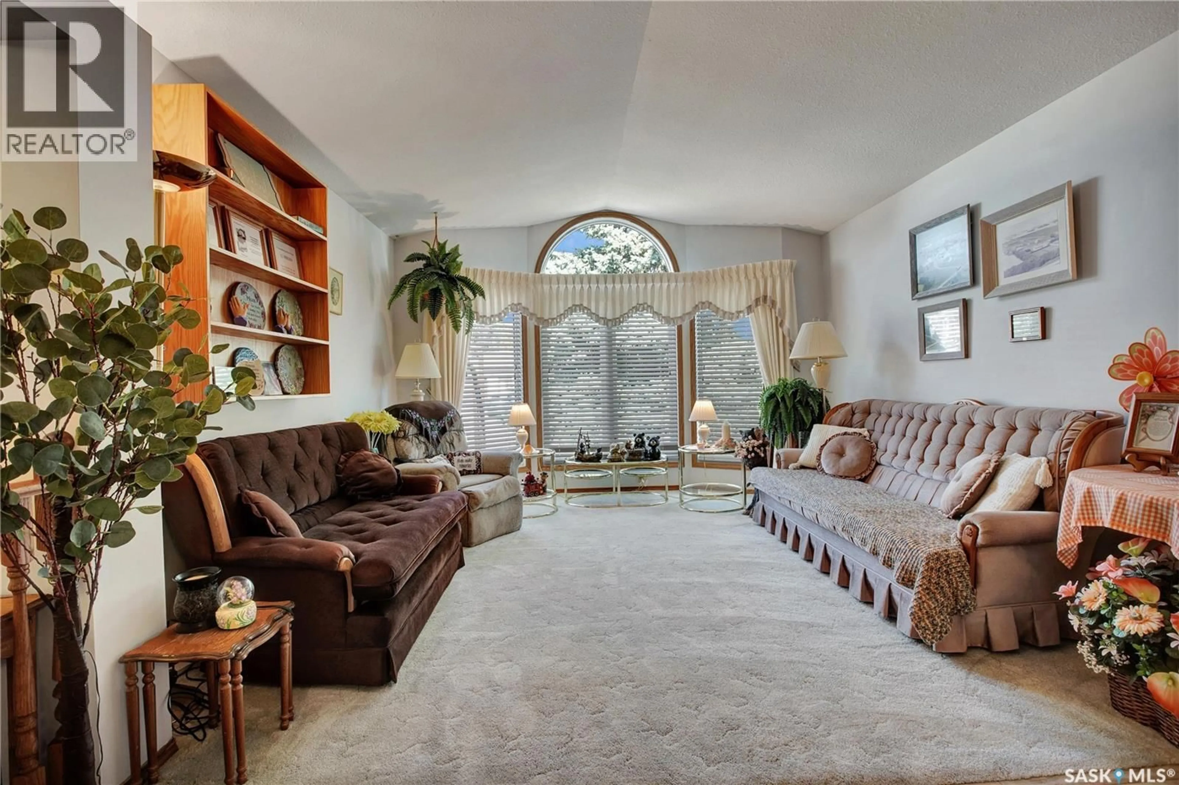 Living room with furniture, unknown for 302 6TH STREET, Hague Saskatchewan S0K1X0