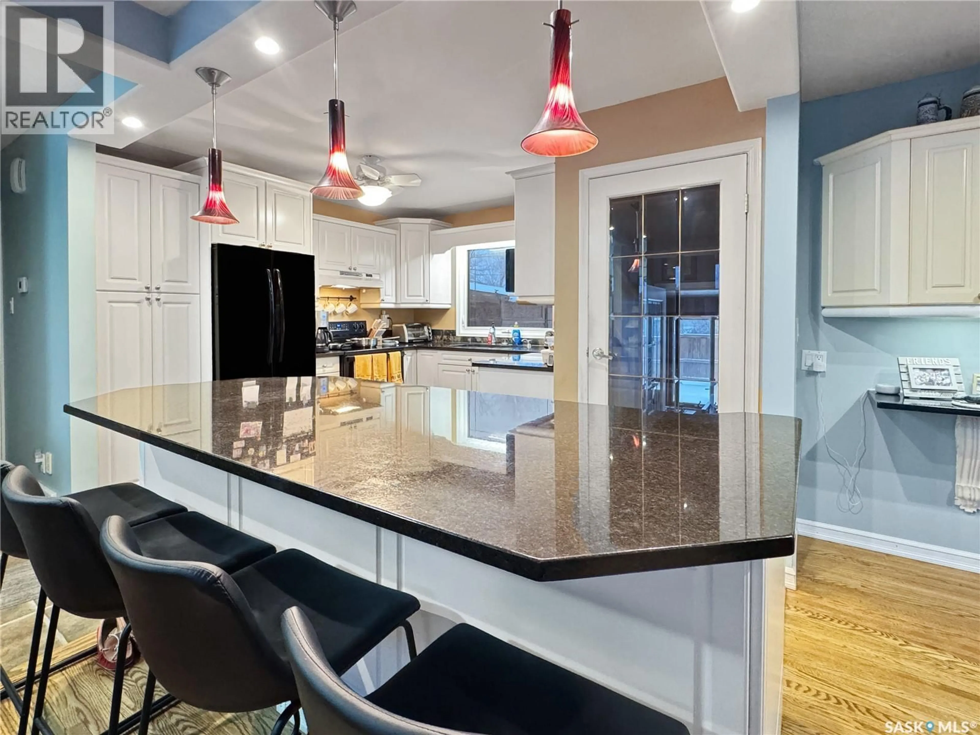 Contemporary kitchen, ceramic/tile floor for 222 32ND STREET, Battleford Saskatchewan S0M0E0