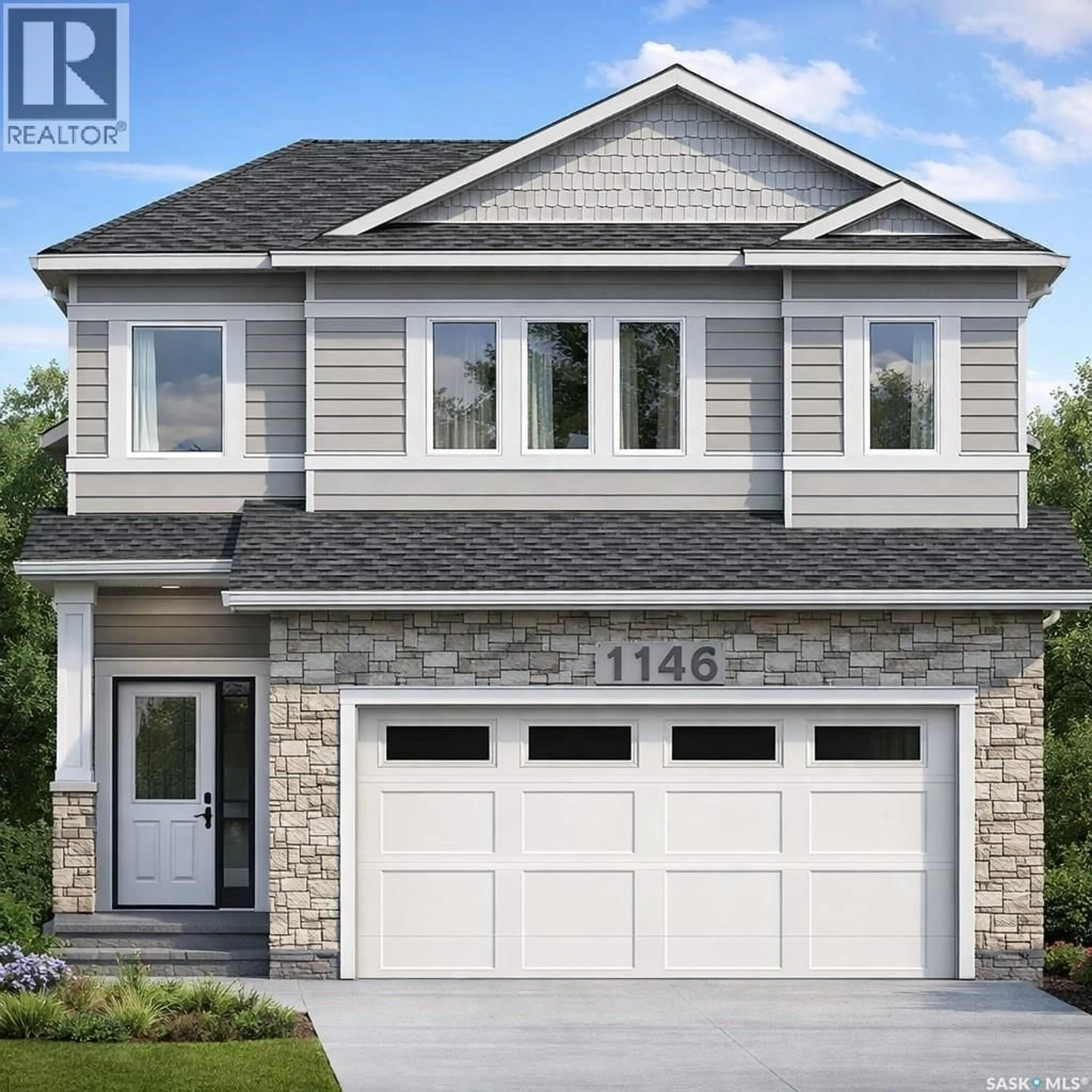 Home with brick exterior material, street for 1146 NIGHTINGALE TERRACE, Saskatoon Saskatchewan S7L6P4