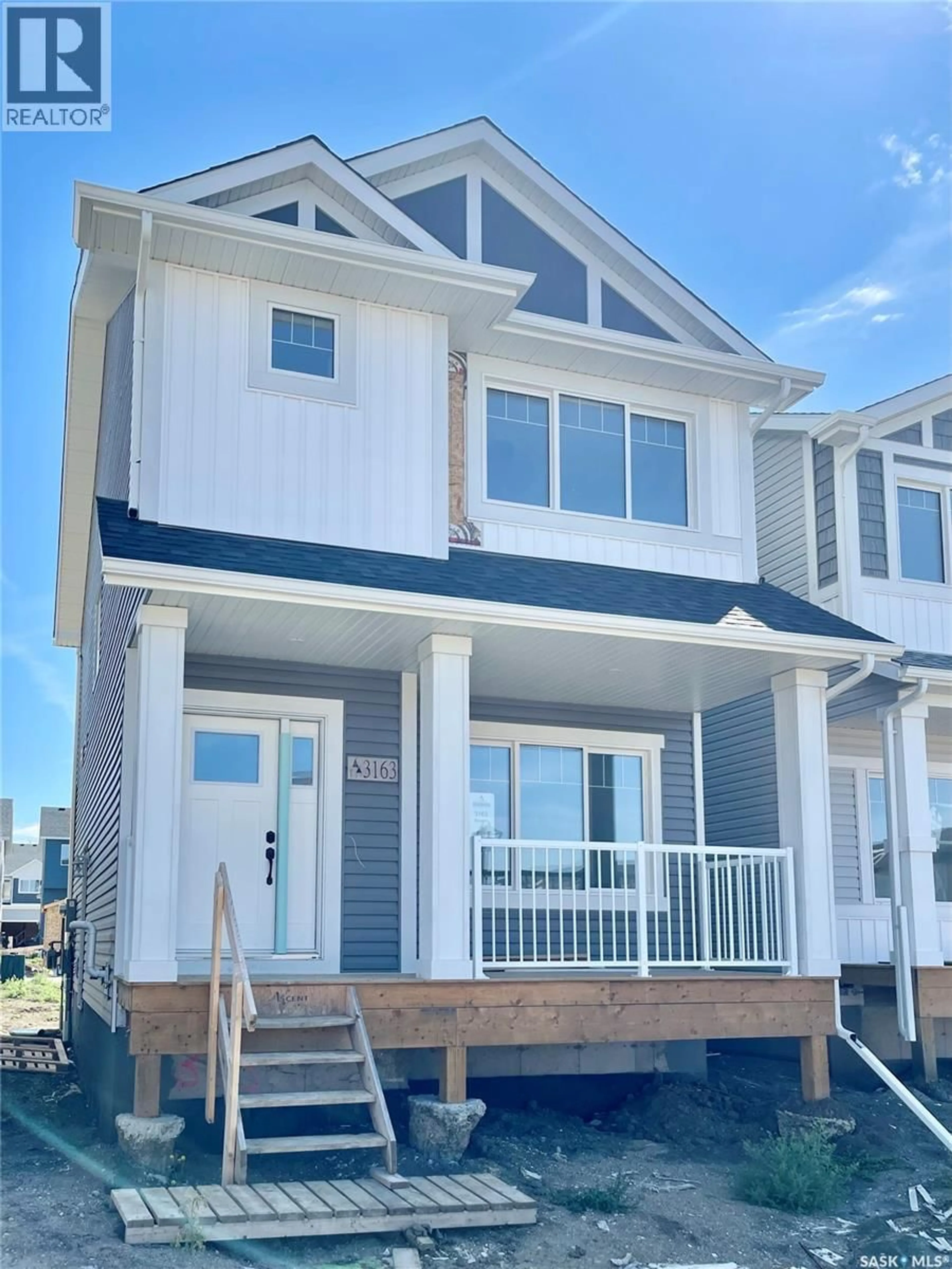 Home with vinyl exterior material, street for 3163 BOWEN STREET, Regina Saskatchewan S4S4V5