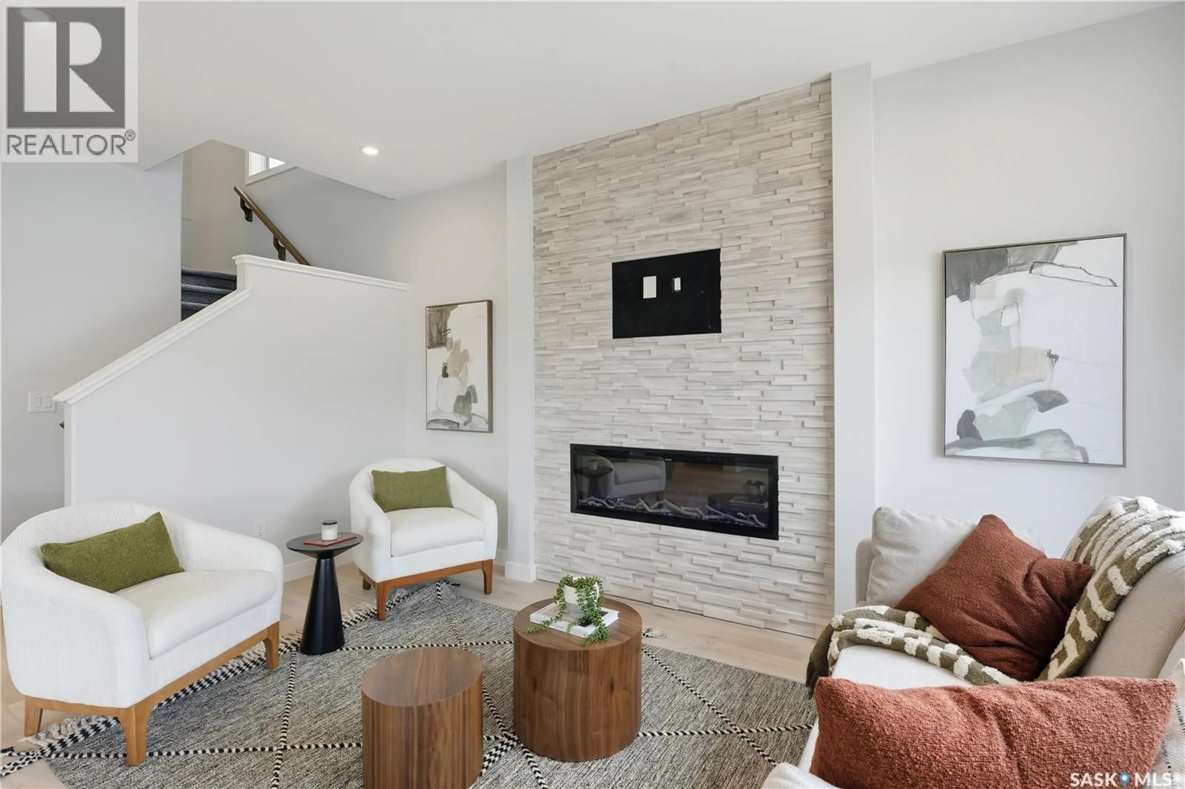 Living room with furniture, unknown for 8657 WHEAT CRESCENT, Regina Saskatchewan S4Y0H3