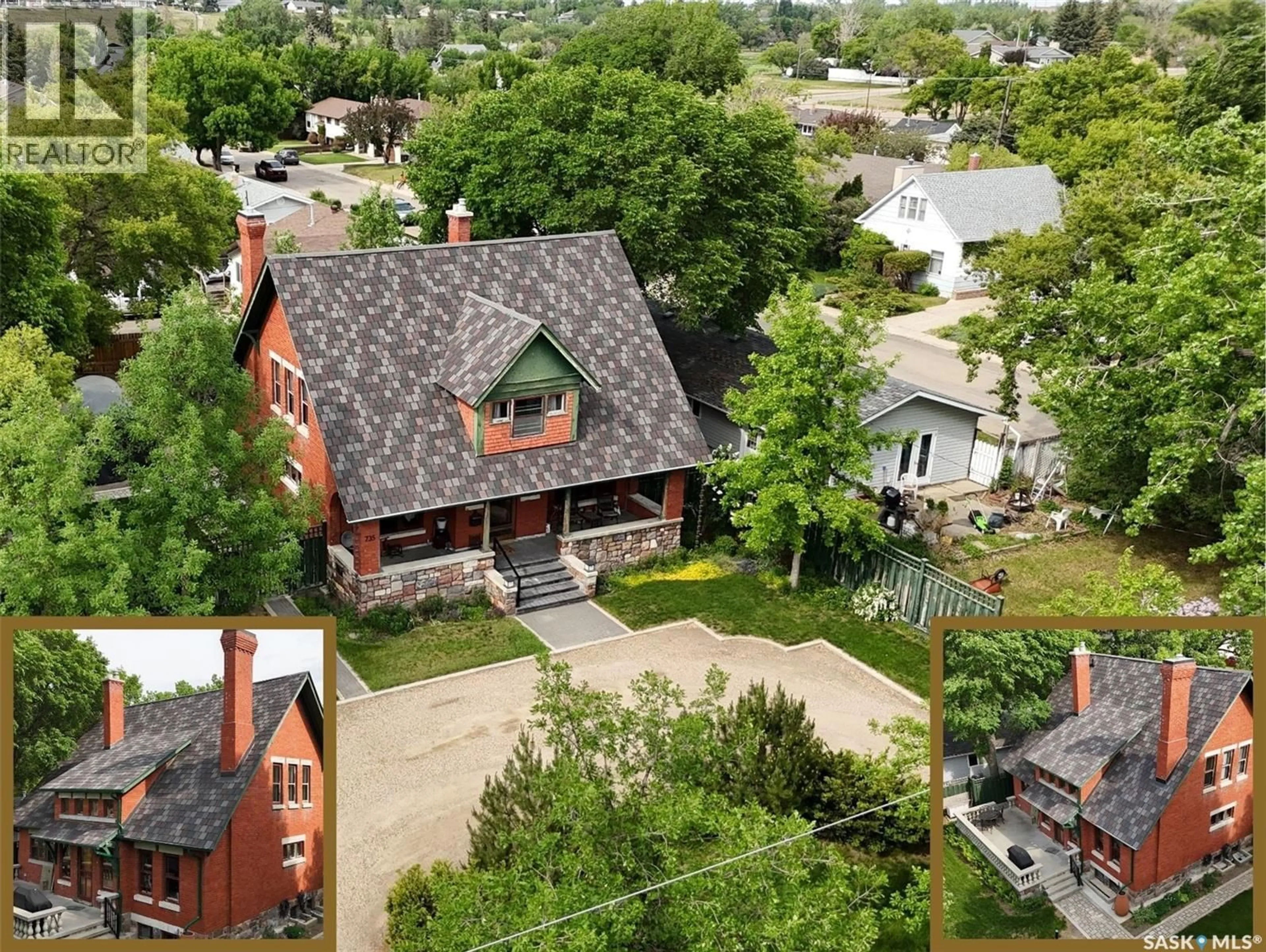 A pic from outside/outdoor area/front of a property/back of a property/a pic from drone, street for 735 SIDNEY STREET, Swift Current Saskatchewan S9H1T5