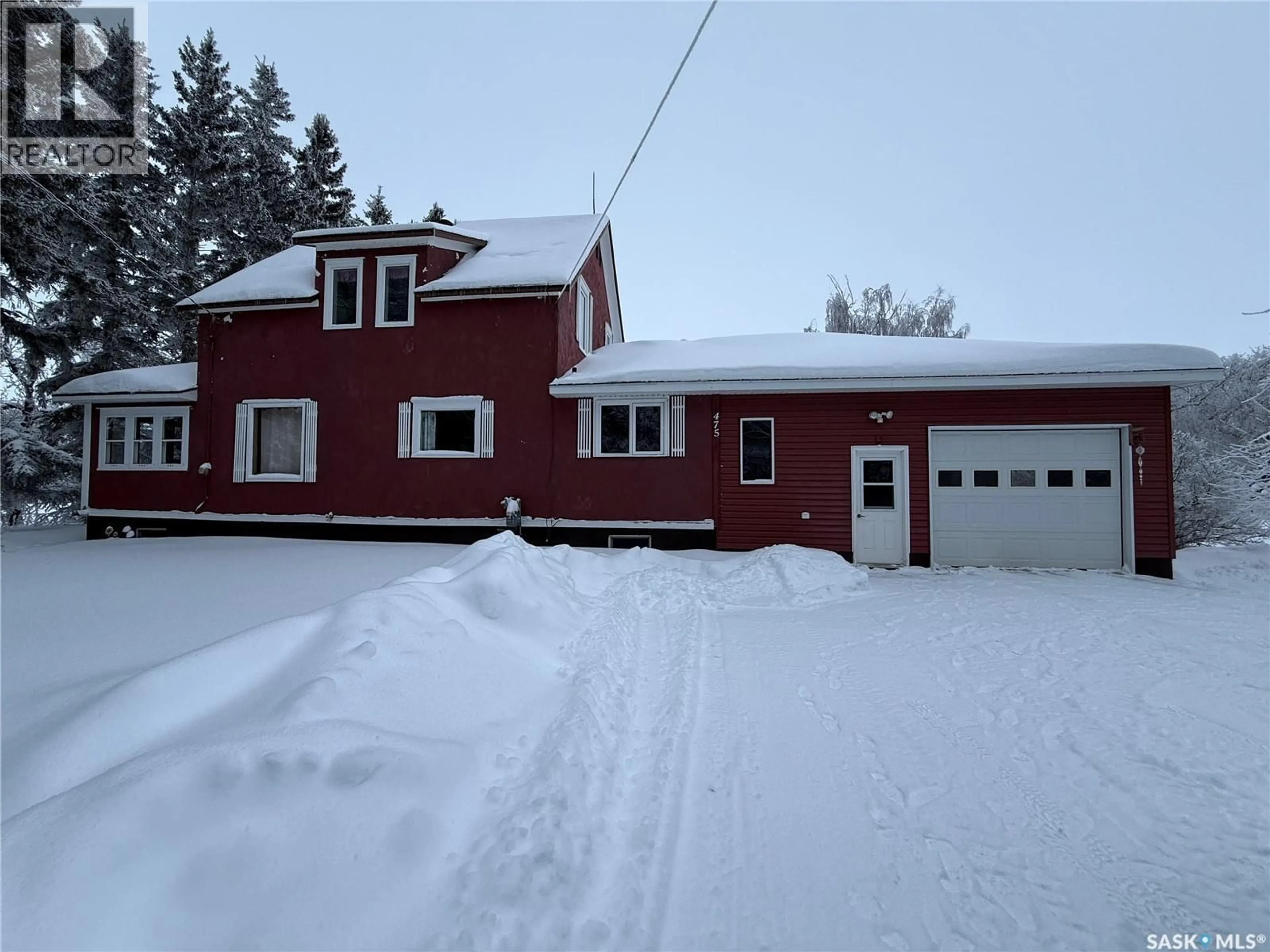 A pic from outside/outdoor area/front of a property/back of a property/a pic from drone, street for 475 MAIN STREET, Englefeld Saskatchewan S0K1N0