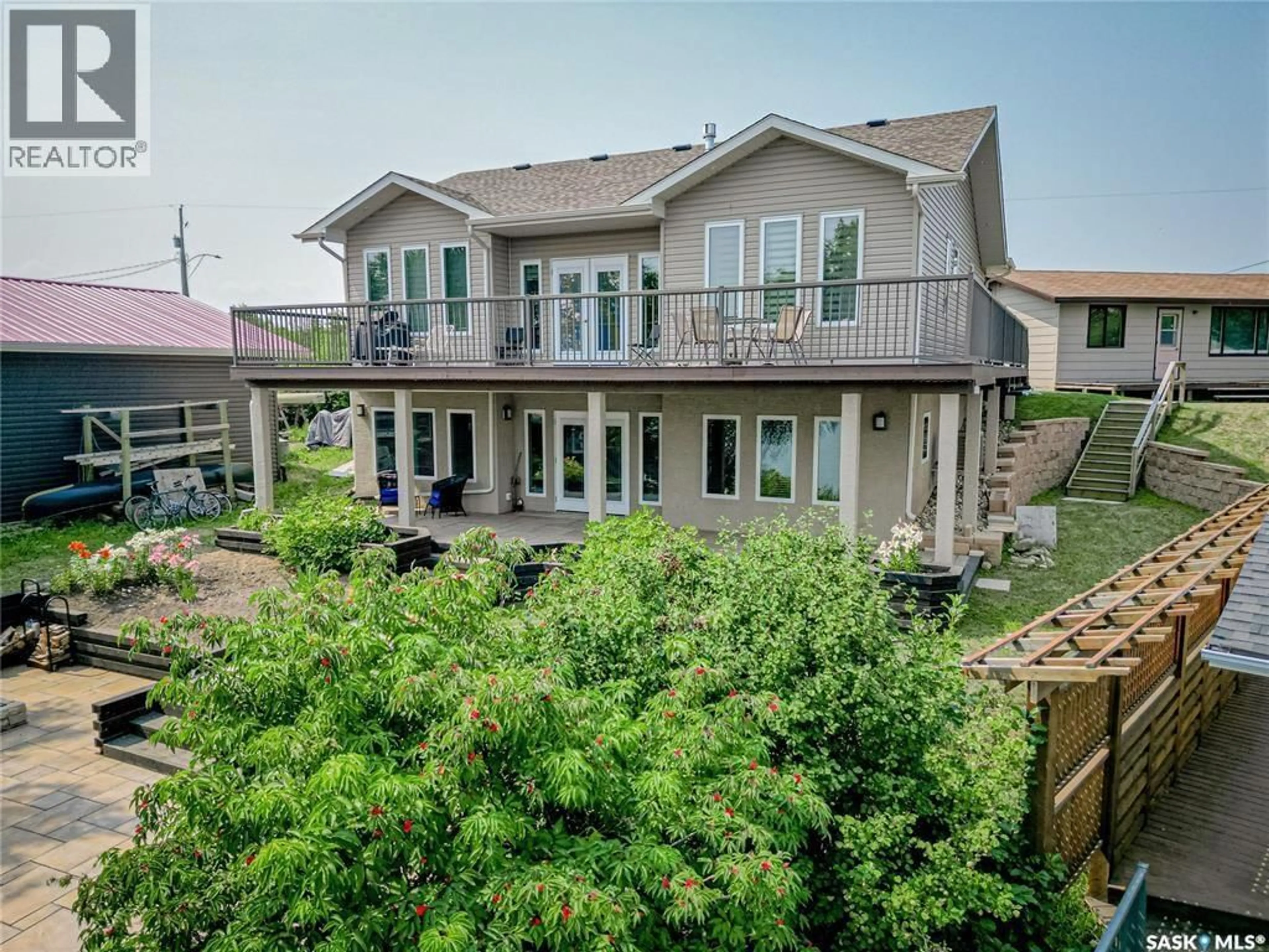 A pic from outside/outdoor area/front of a property/back of a property/a pic from drone, unknown for 110 LAKEVIEW DRIVE, Keys Rm No. 303 Saskatchewan S0A4A0