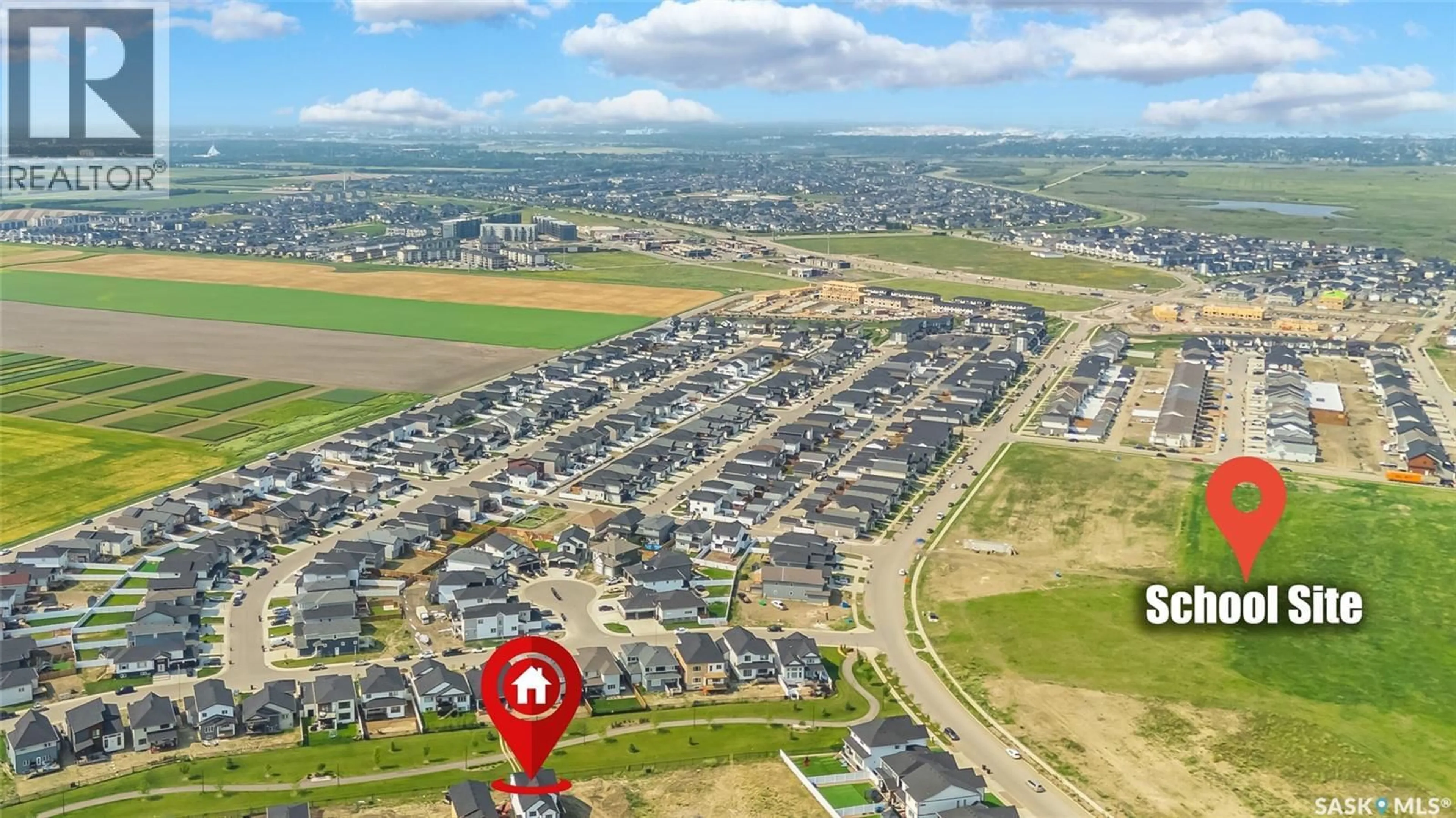 Picture of a map for 158 HAVERSTOCK CRESCENT, Saskatoon Saskatchewan S7W1E3