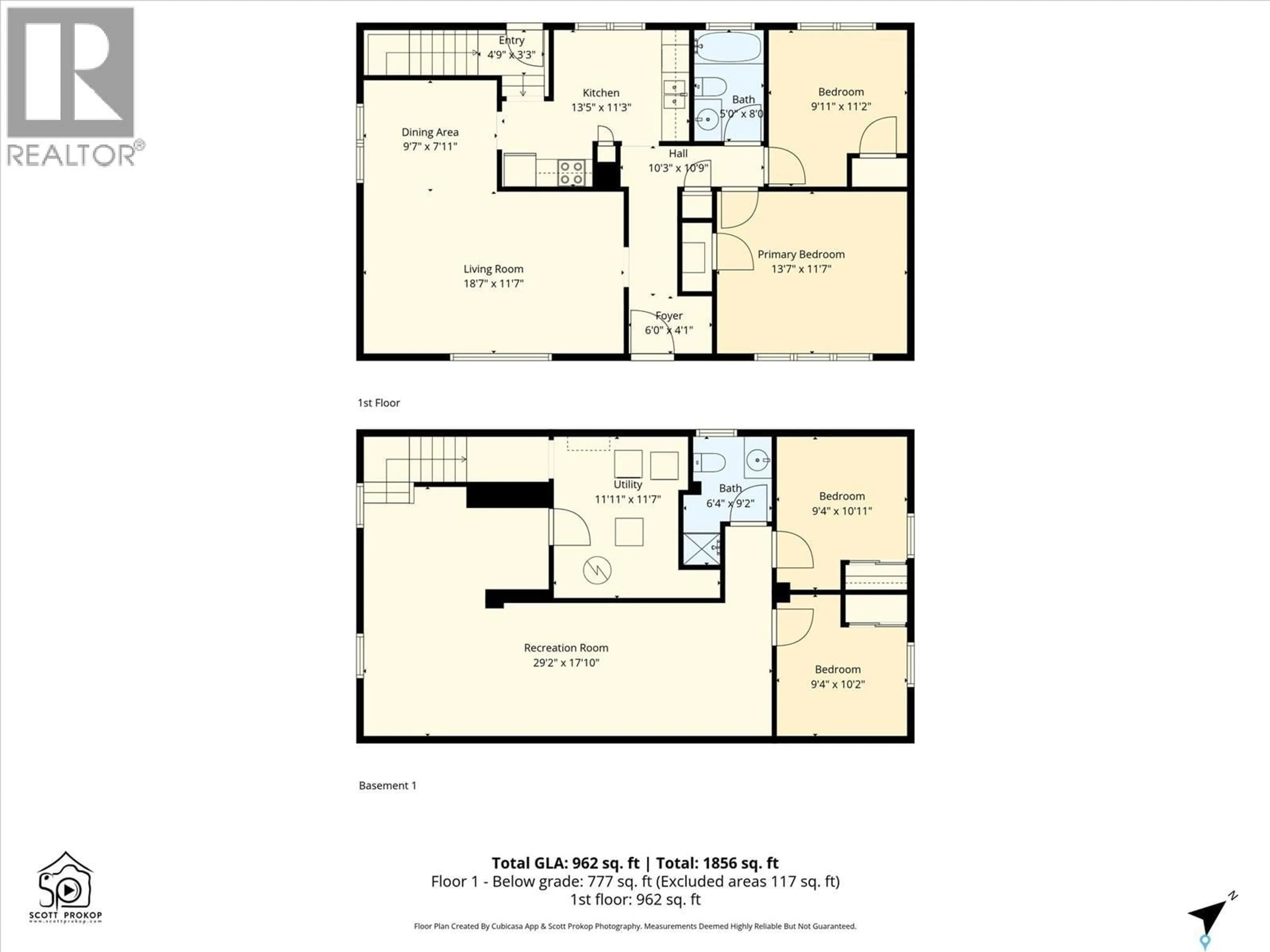 Floor plan for 2126 WILLIAM AVENUE, Saskatoon Saskatchewan S7J1A5