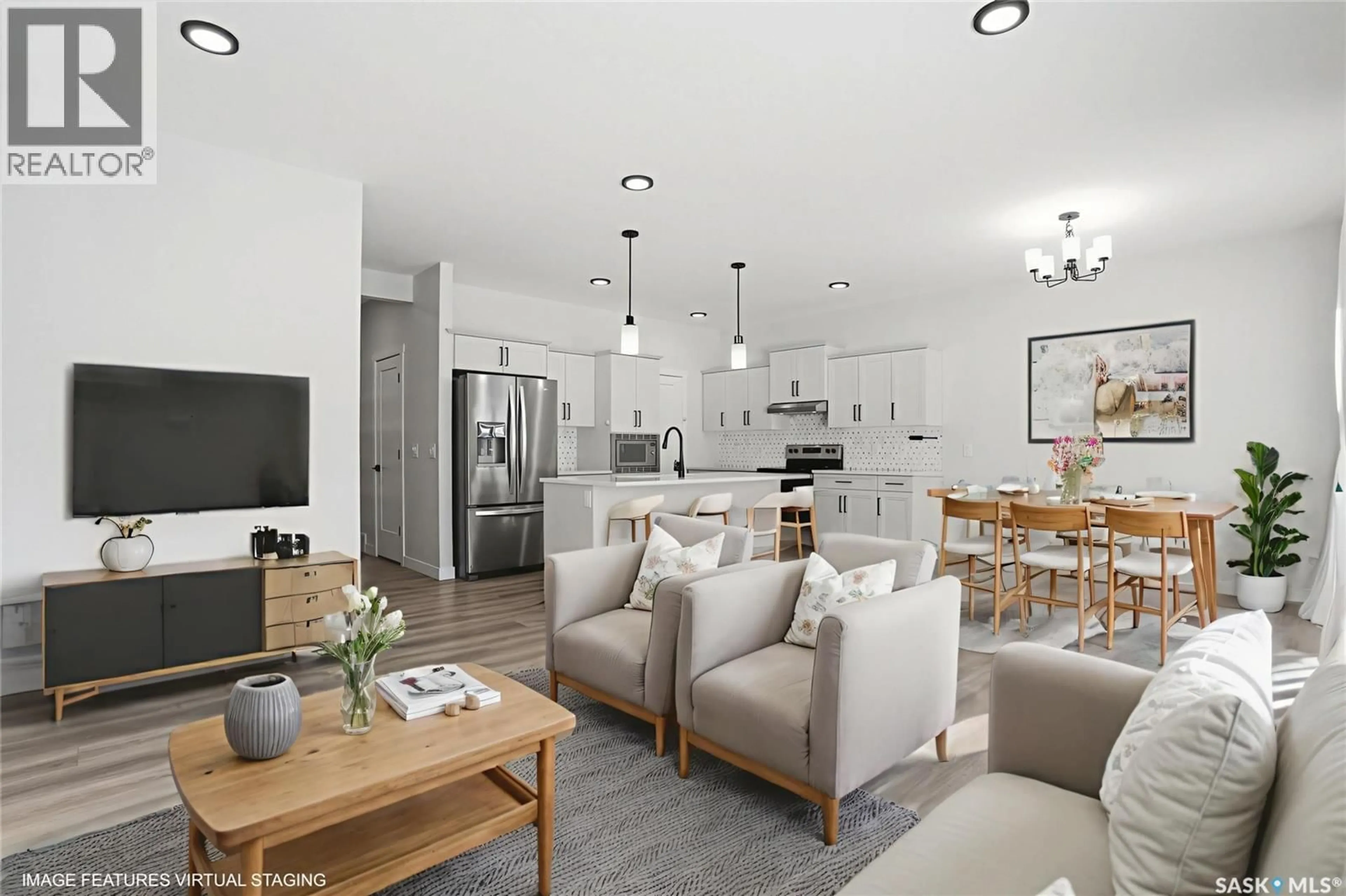 Open concept kitchen, unknown for 134 CHELSOM BEND, Saskatoon Saskatchewan S7V1L1