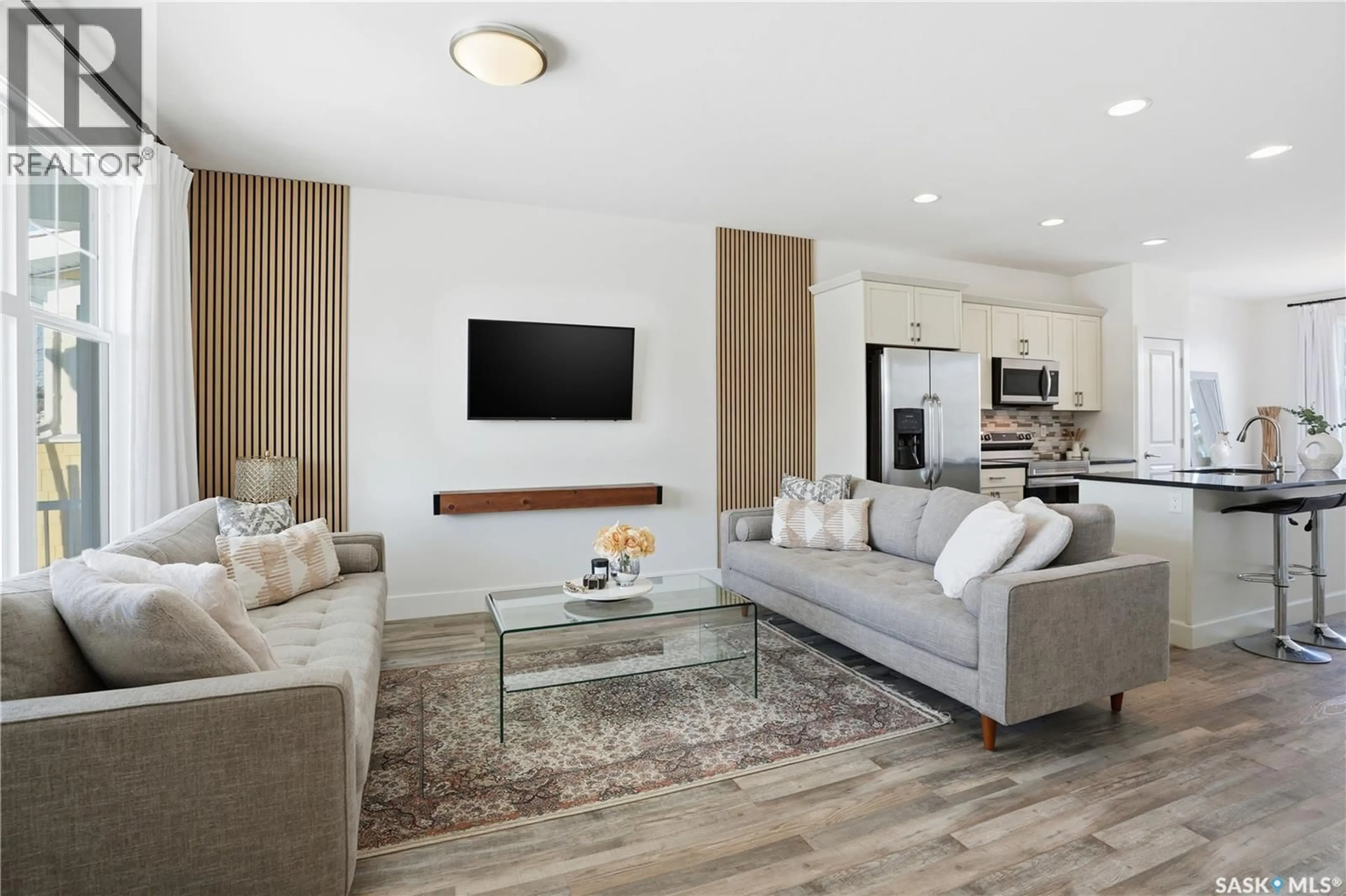 Living room with furniture, unknown for 443 EATON LANE, Saskatoon Saskatchewan S7V0A4