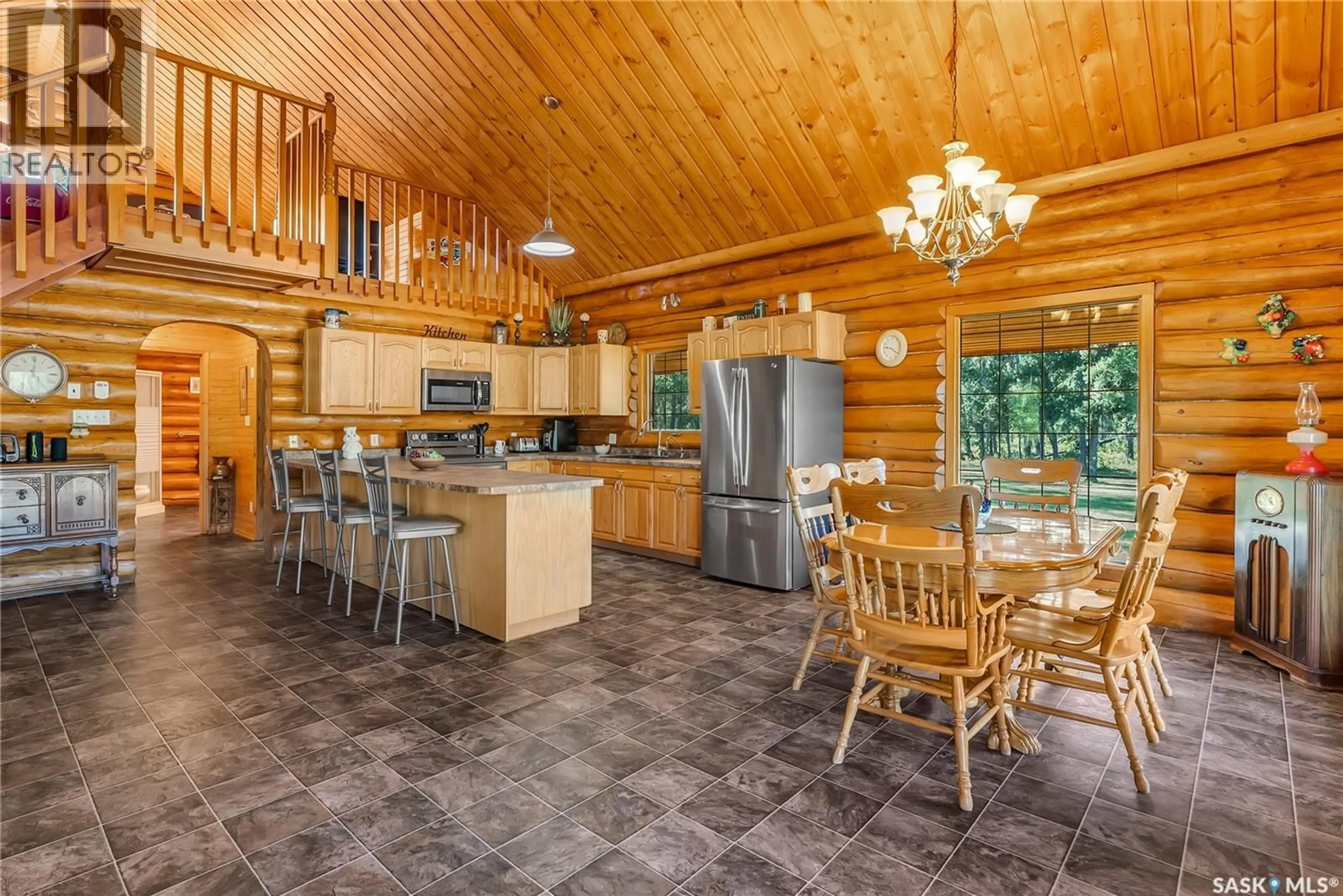 Open concept kitchen, unknown for BERGEN ACREAGE, Torch River Rm No. 488 Saskatchewan S0E1E0