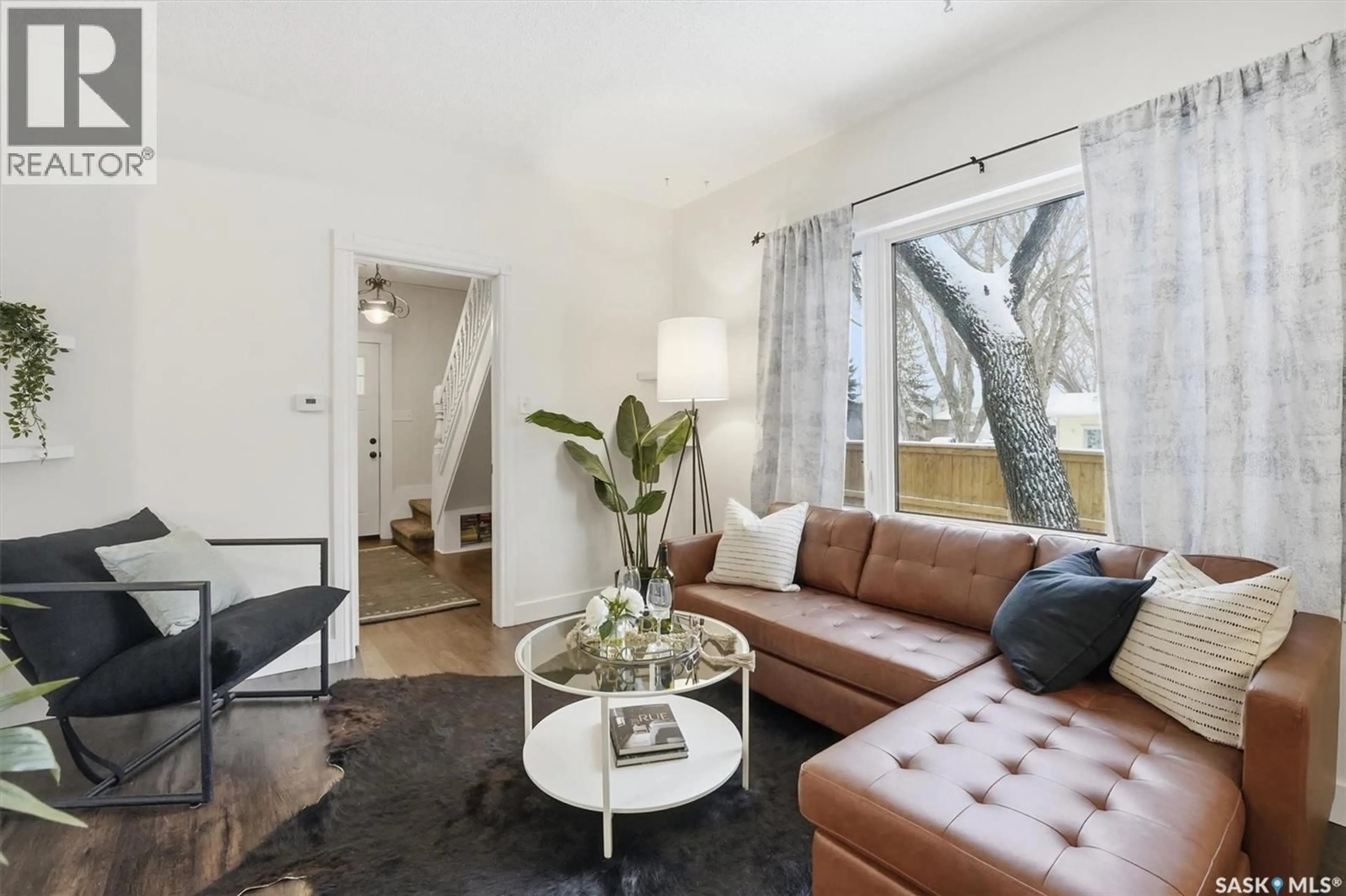 Living room with furniture, unknown for 201 28TH STREET, Saskatoon Saskatchewan S7L0K4