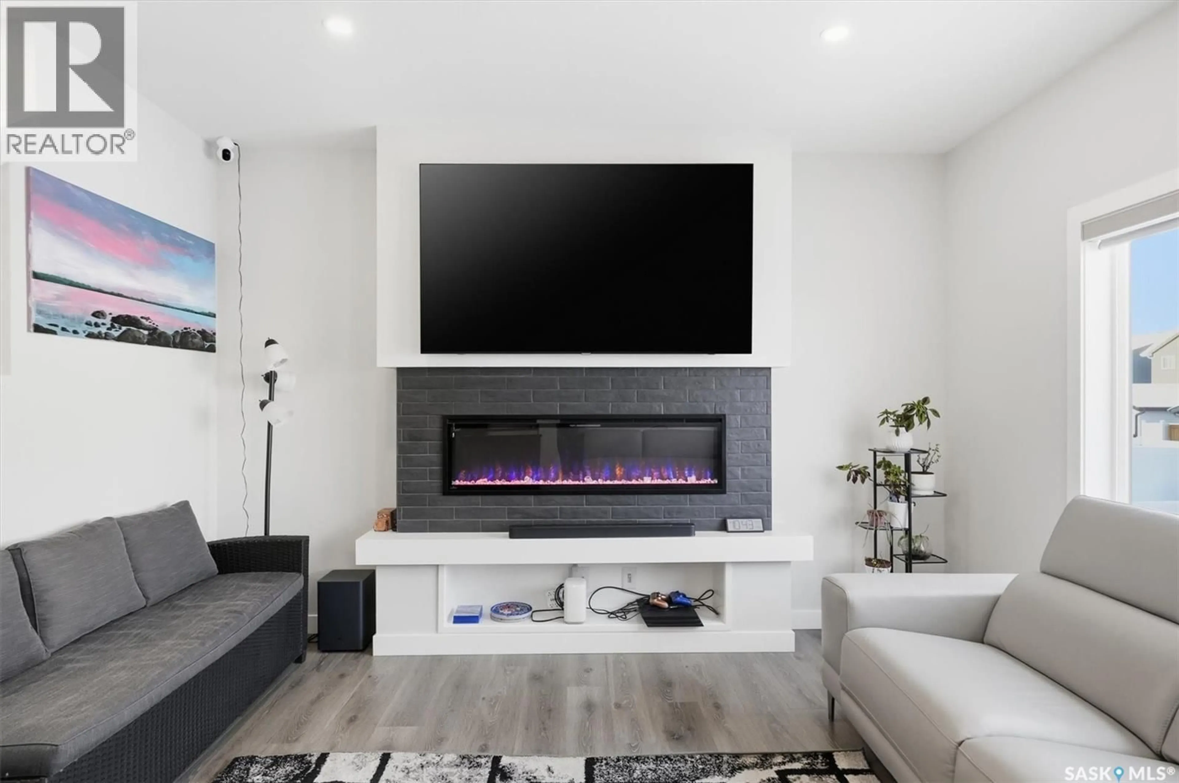 Home theater for 206 PEPPER COURT, Saskatoon Saskatchewan S7V1S6