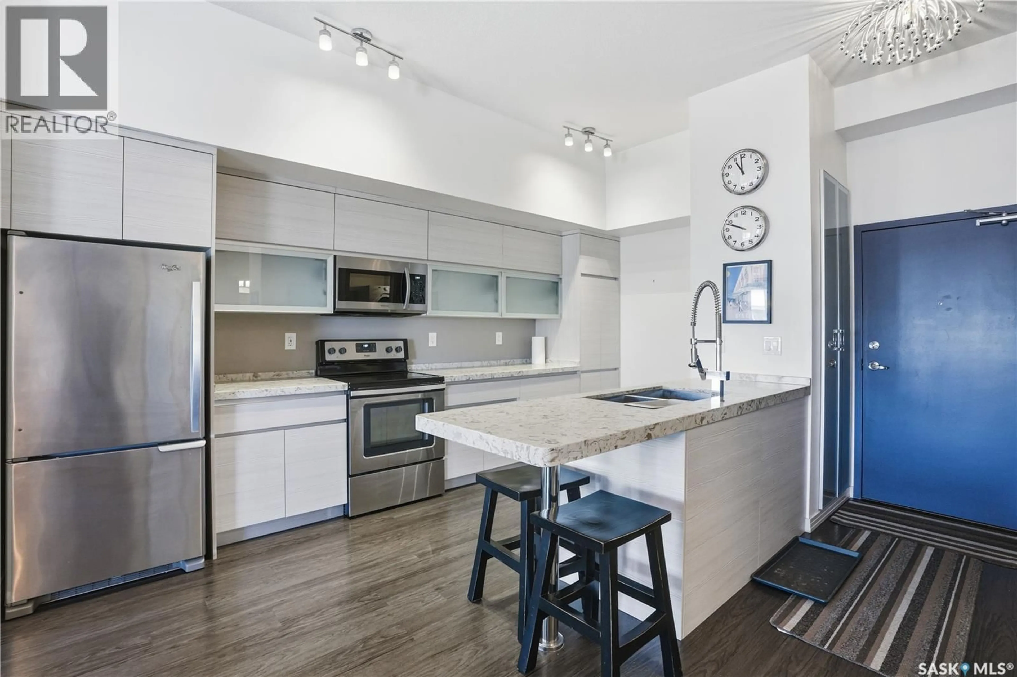 Open concept kitchen, unknown for 322 223 EVERGREEN SQUARE, Saskatoon Saskatchewan S7W0W2
