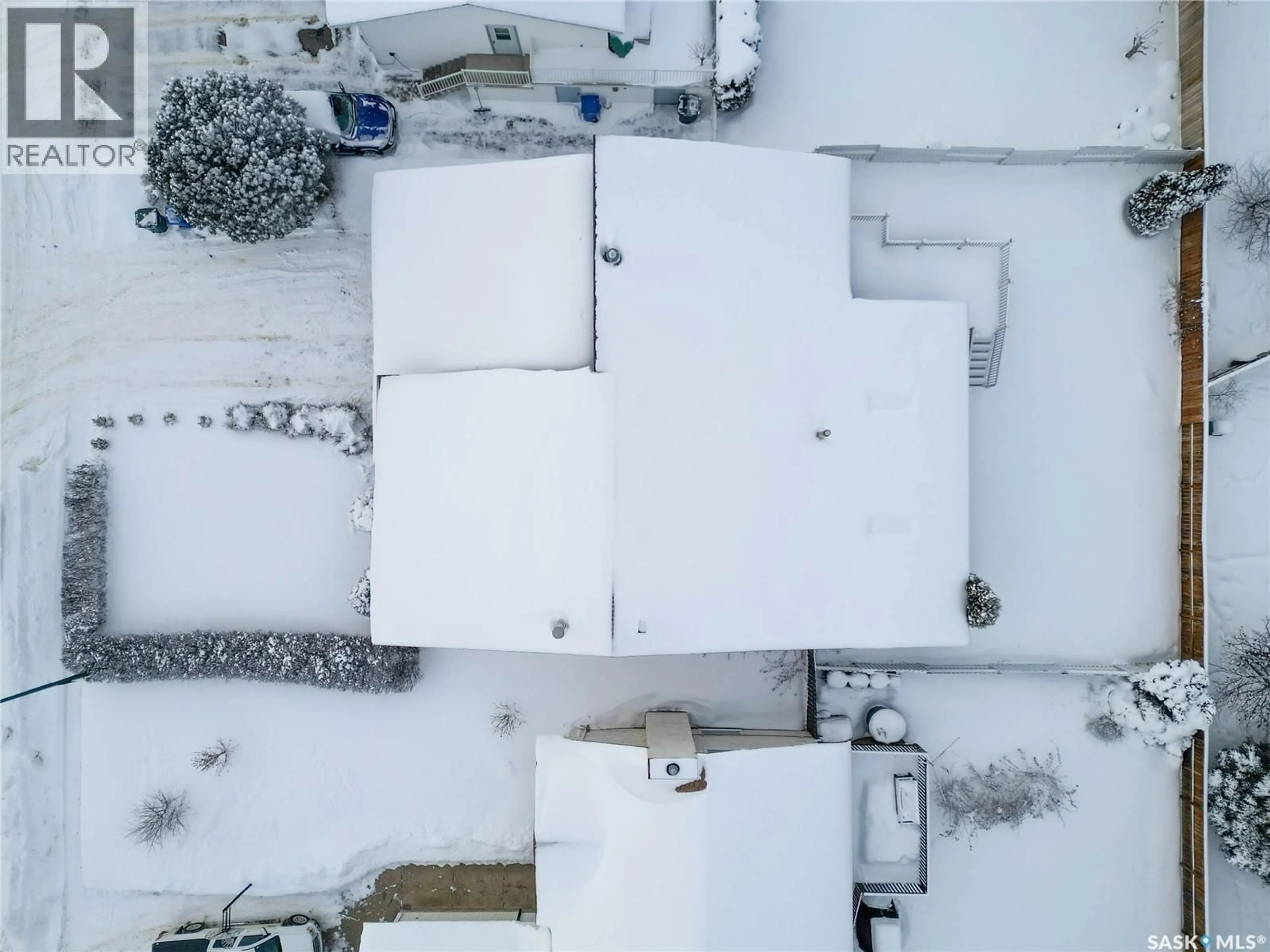 A pic from outside/outdoor area/front of a property/back of a property/a pic from drone, building for 3082 SHERMAN DRIVE, Prince Albert Saskatchewan S6V7H6