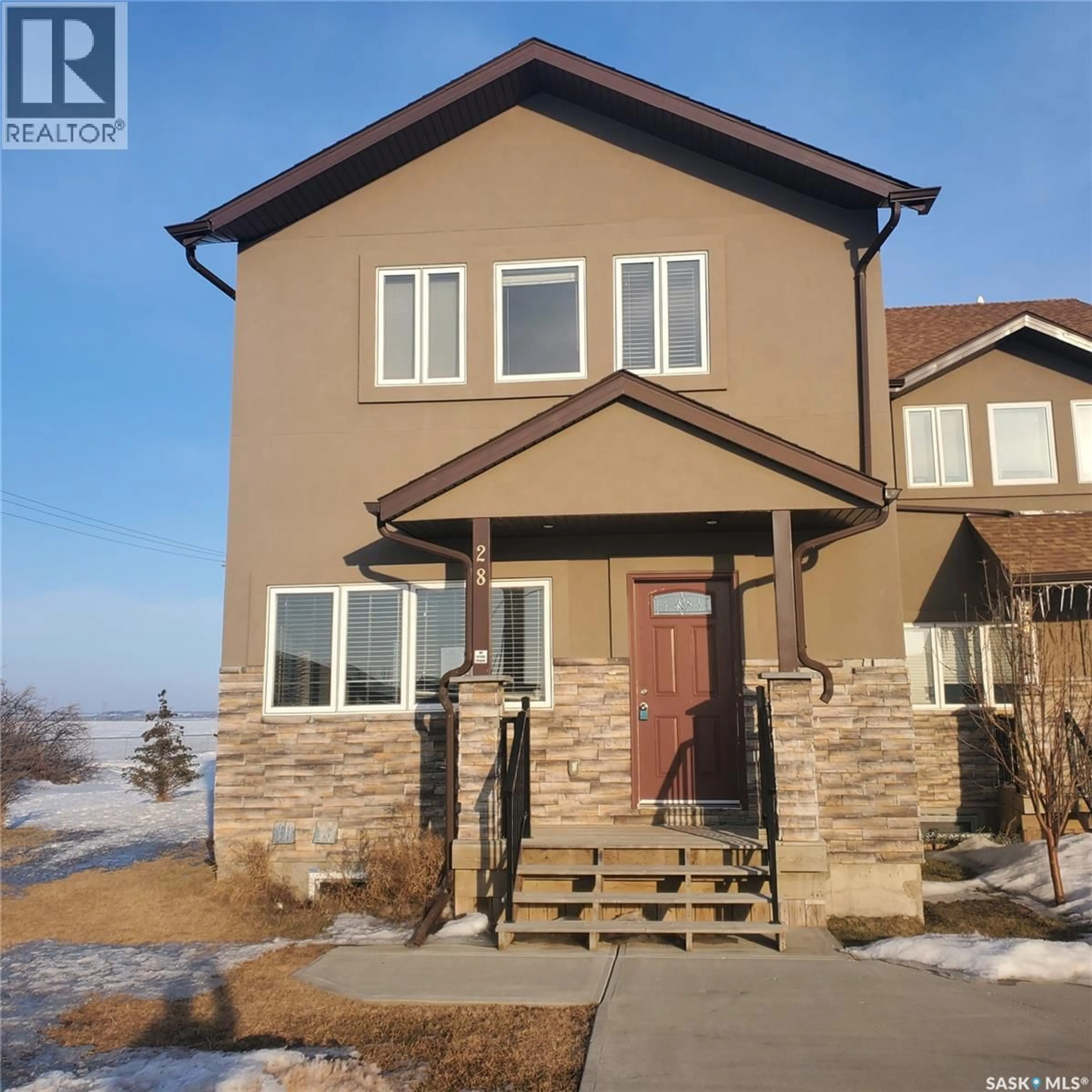 Home with brick exterior material, street for 28 - 1703 PATRICK CRESCENT, Saskatoon Saskatchewan S7W0G1